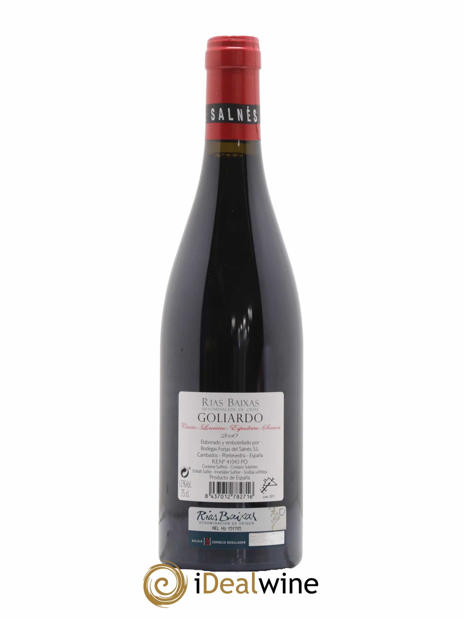 Espagne Rias Baixas Goliardo Tintos de Mar Forjas del Salnés 2020 - Lot de 1 bouteille - 1