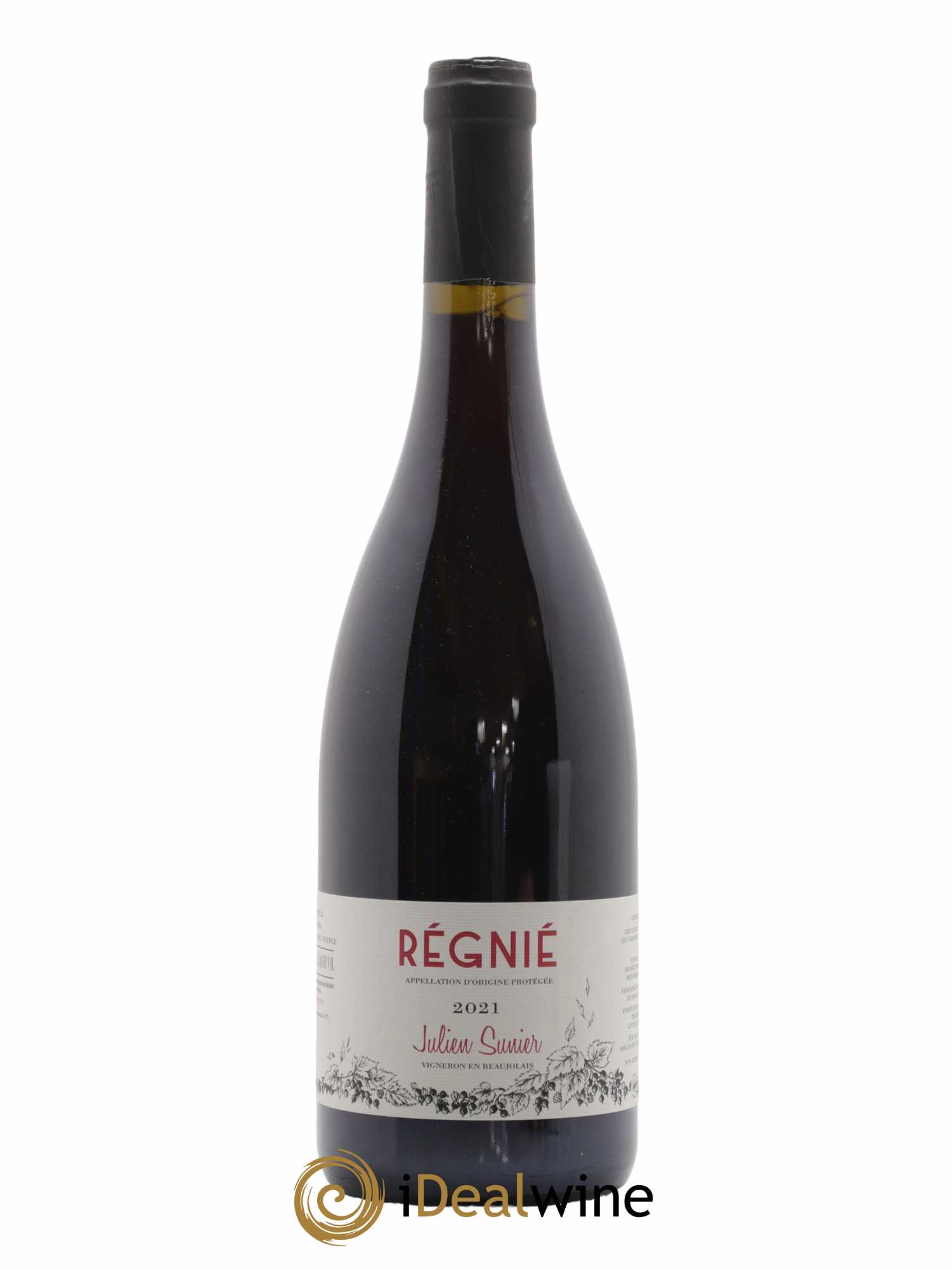 Régnié Domaine Julien Sunier 2021 - Lot de 1 bouteille - 0