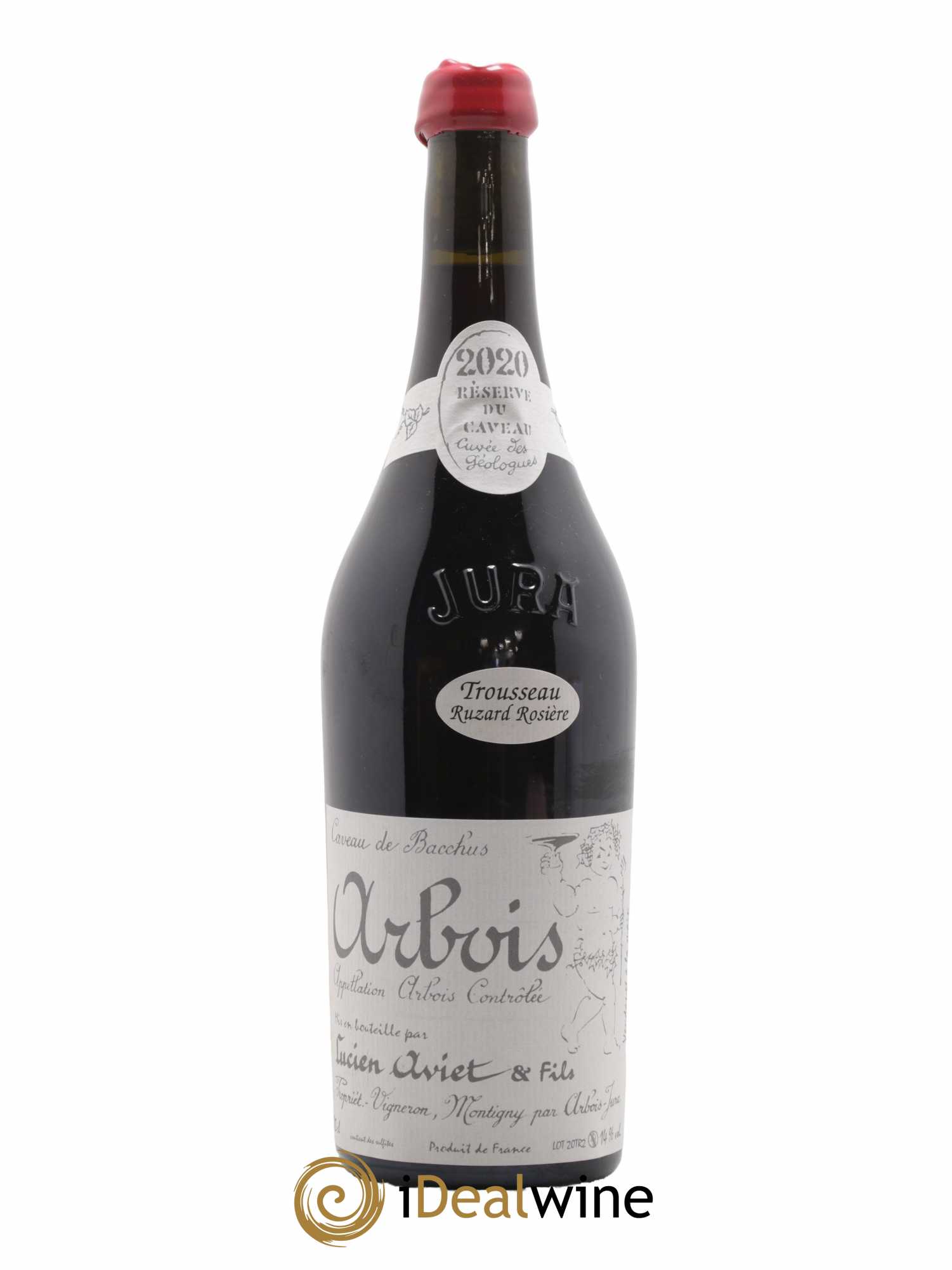 Arbois Trousseau Ruzard Rosière Cuvée des Géologues Lucien Aviet (Domaine) 2020 - Lot de 1 bouteille - 0