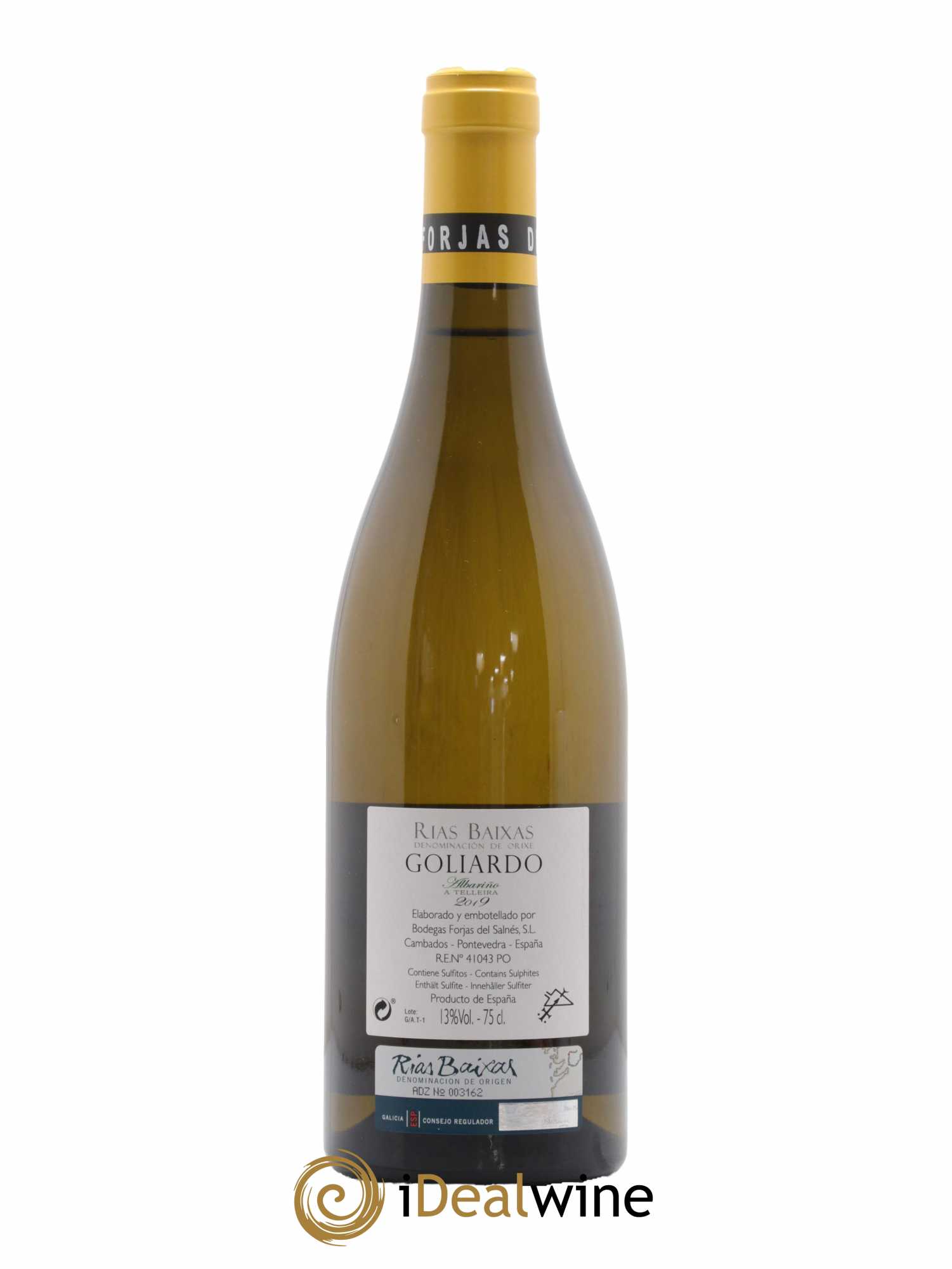 Rias Baixas Goliardo A Tellerira Forjas del Salnés 2019 - Lot de 1 bouteille - 1