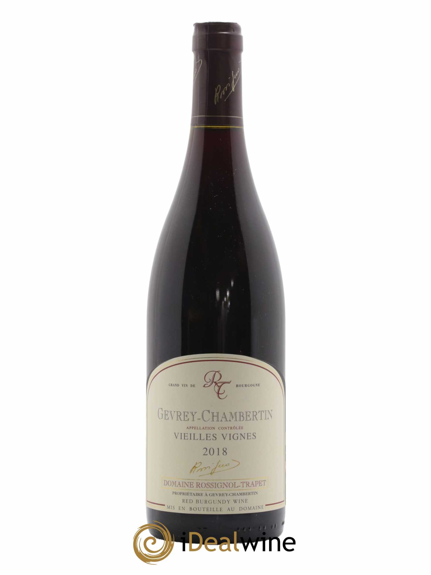 Gevrey-Chambertin Vieilles vignes Rossignol-Trapet (Domaine) 2018 - Lot de 1 bouteille - 0