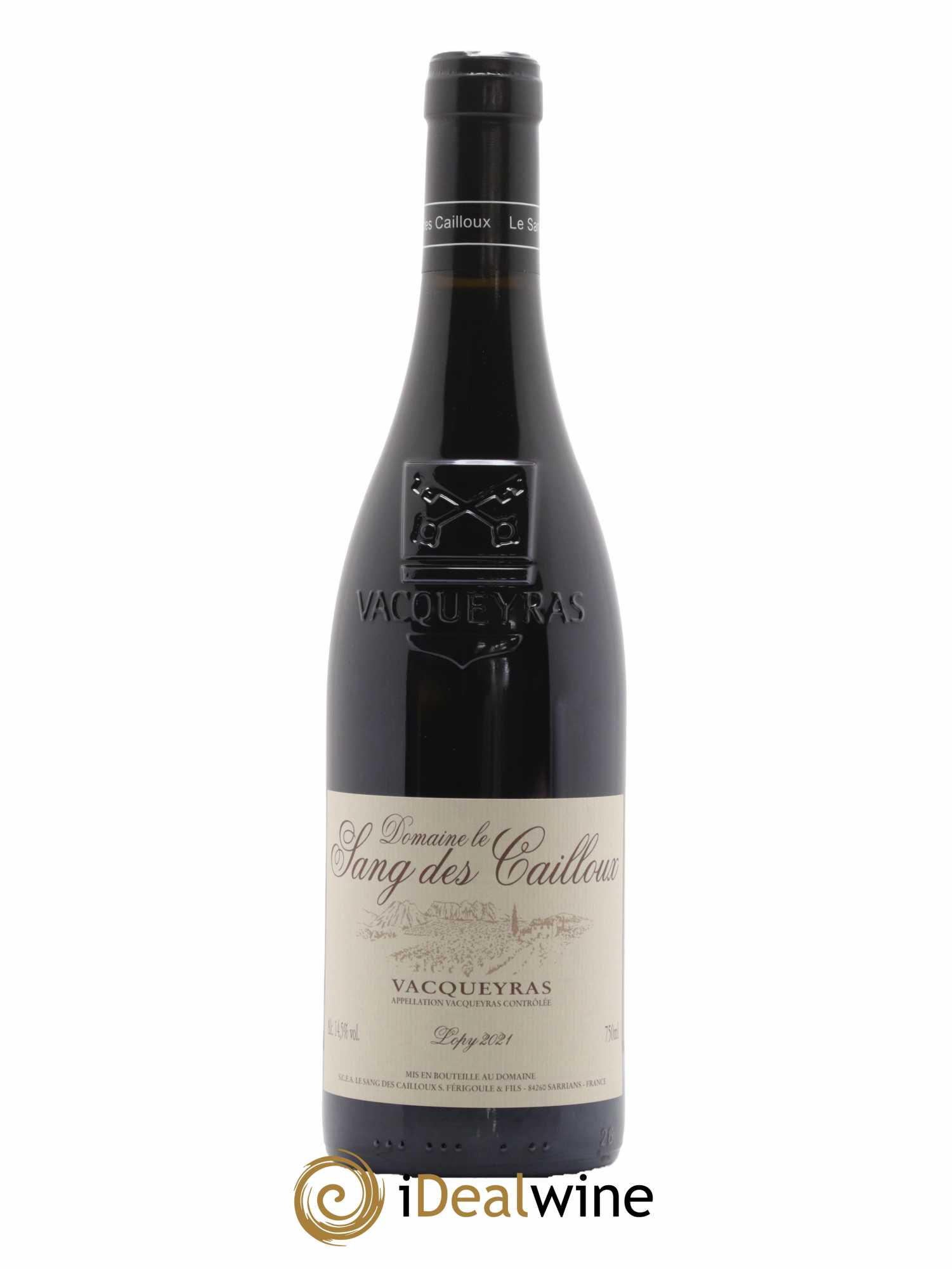 Vacqueyras Cuvée de Lopy Le Sang des Cailloux 2021 - Lot de 1 bouteille - 0