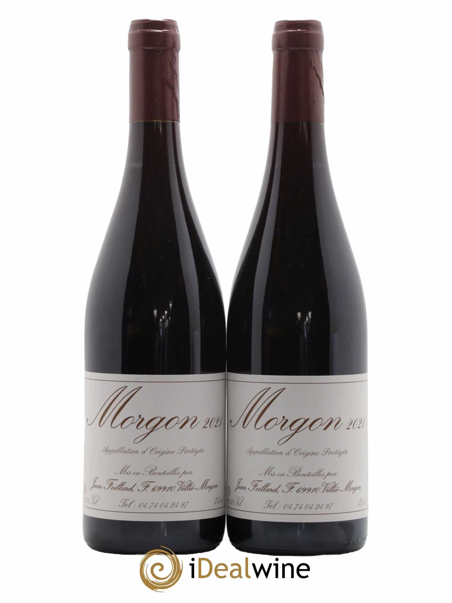 Morgon Jean Foillard 2021 - Lot de 2 bouteilles - 0