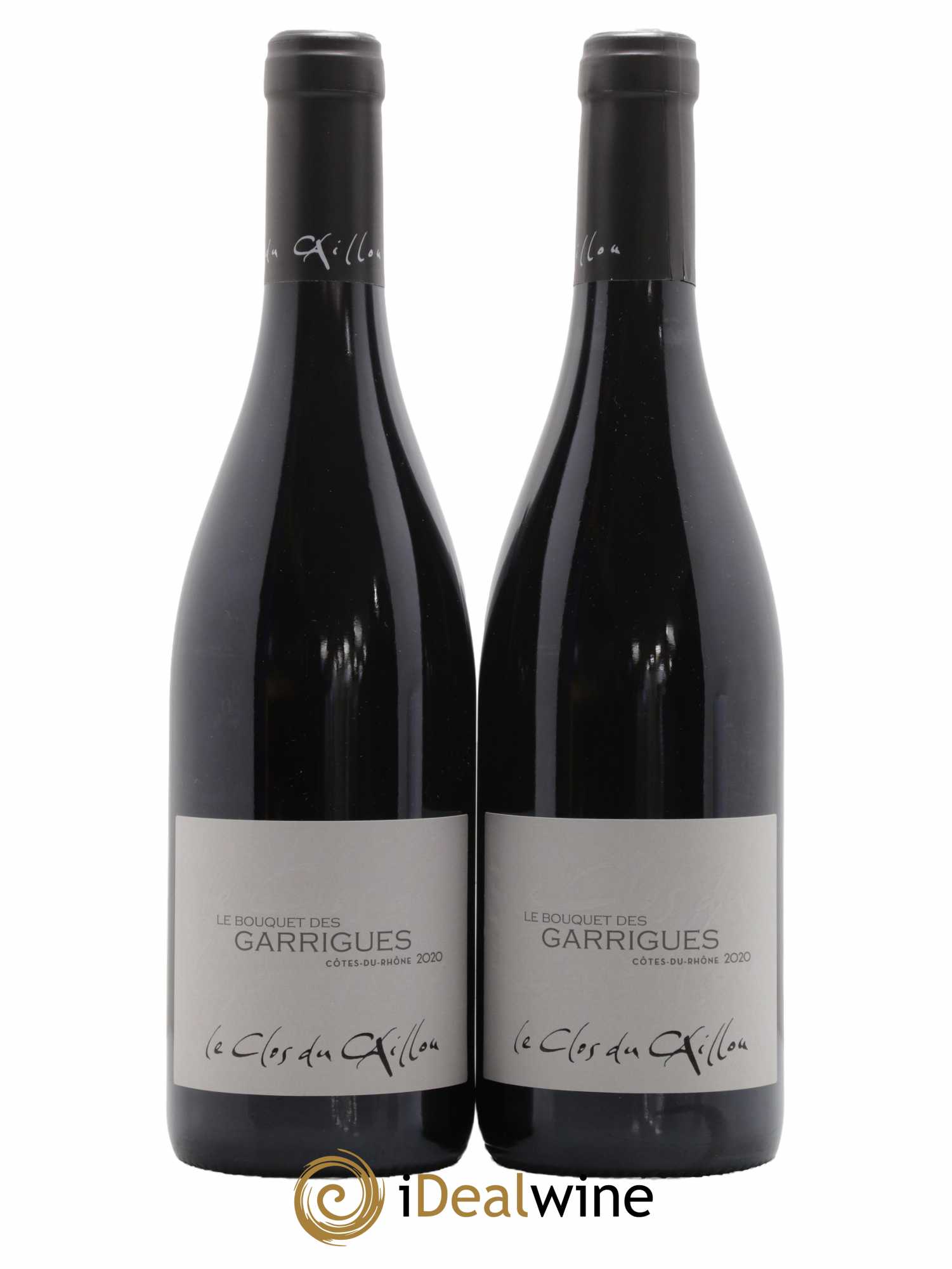 Côtes-du-Rhône Le Bouquet des Garrigues Le Clos du Caillou 2020 - Lot de 2 bouteilles - 0