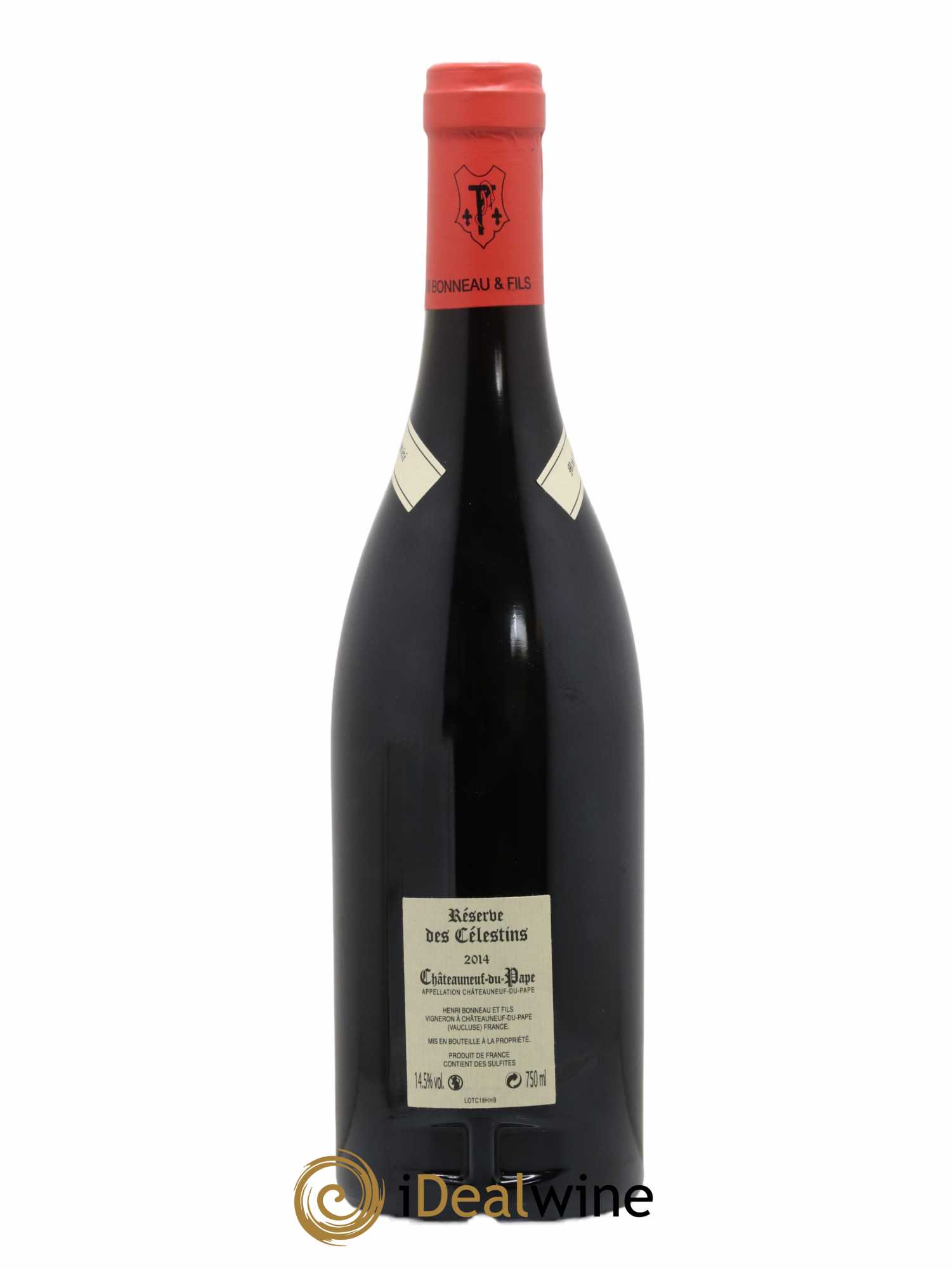 Châteauneuf-du-Pape Réserve des Célestins Henri Bonneau & Fils 2014 - Lot de 1 bouteille - 1