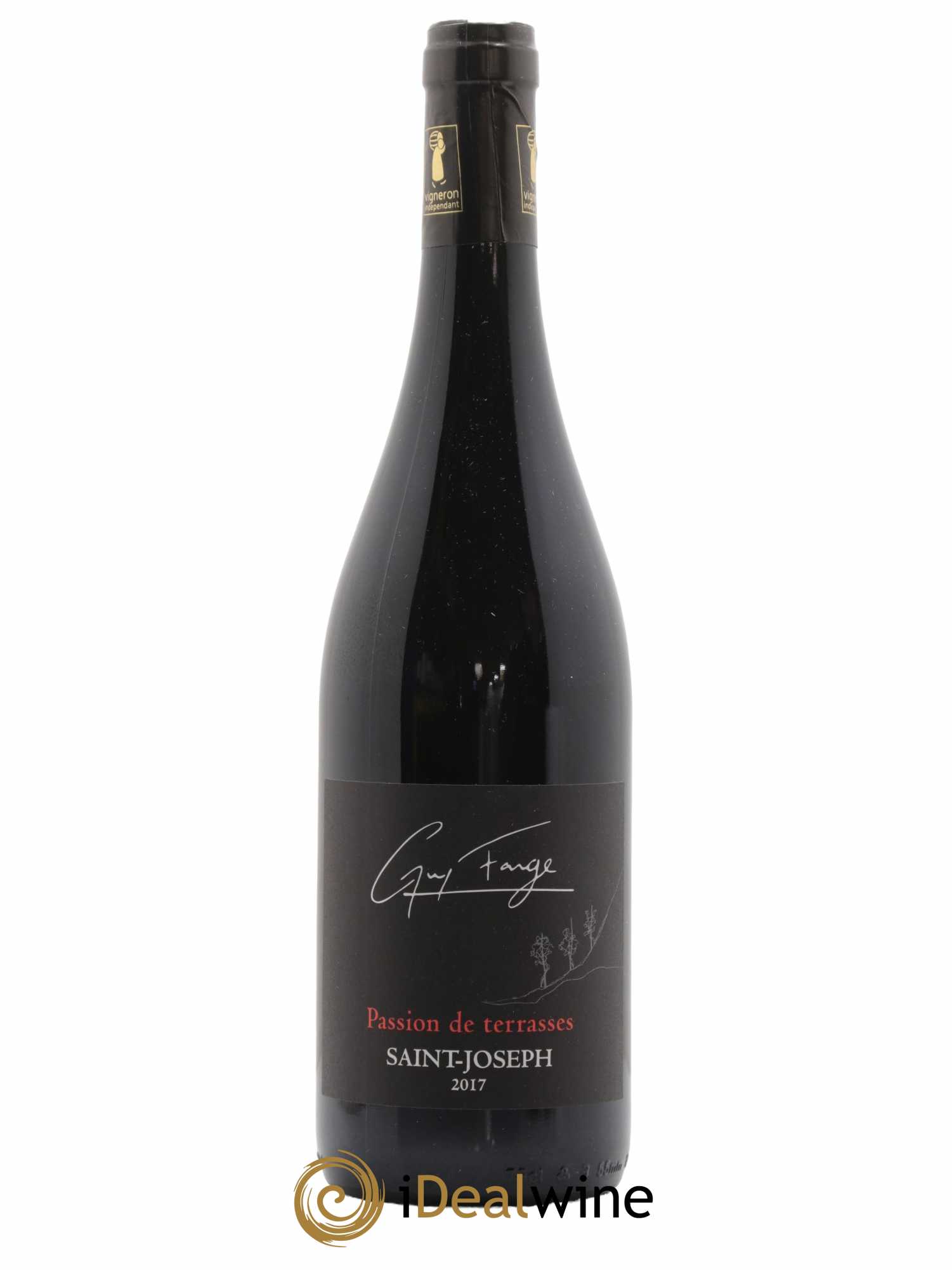 Saint-Joseph Passion de Terrasses Domaine Guy Farge 2017 - Lot de 1 bouteille - 0