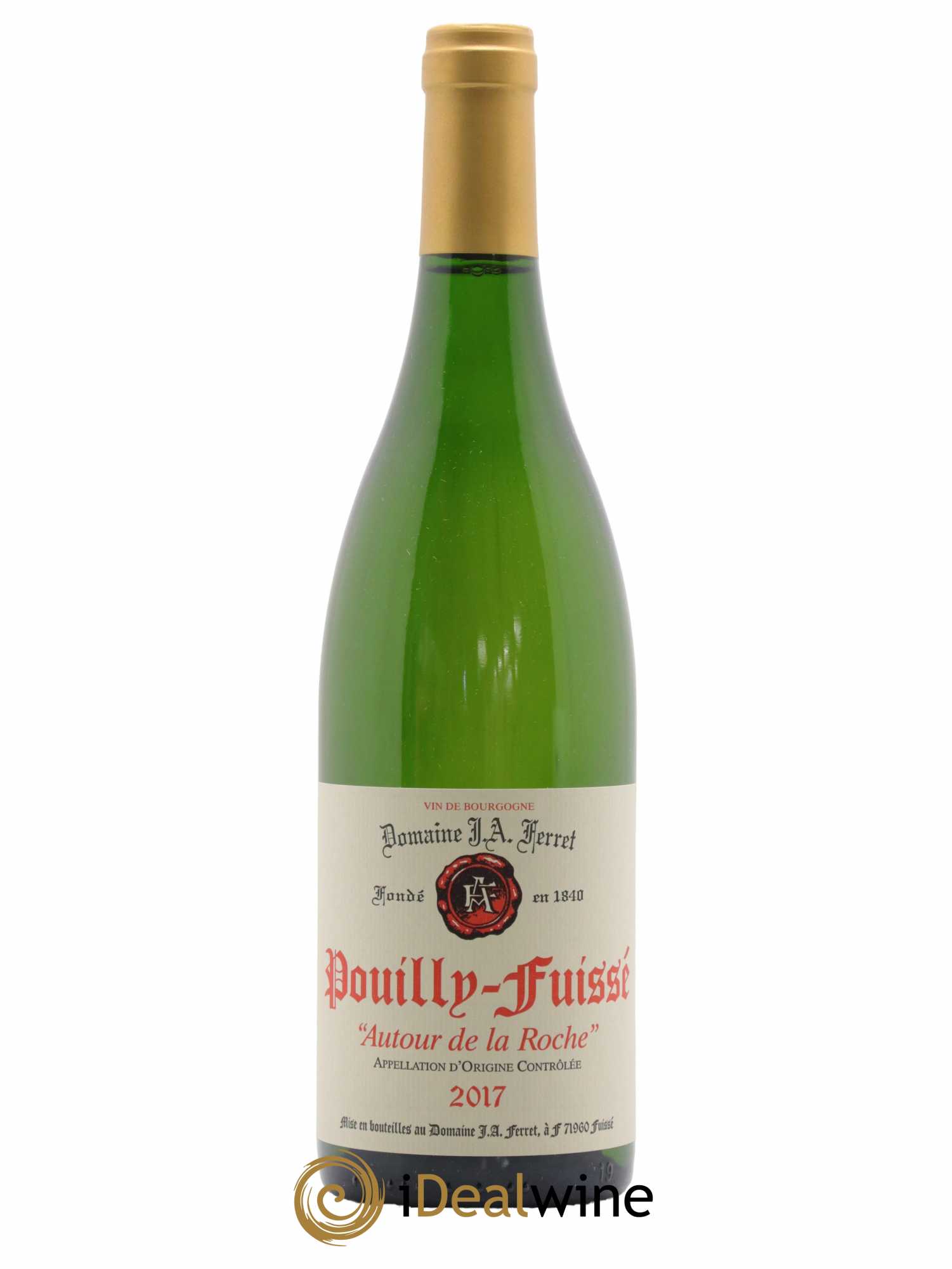 Pouilly-Fuissé Autour de la Roche J.A. Ferret (Domaine) 2017 - Lot de 1 bouteille - 0