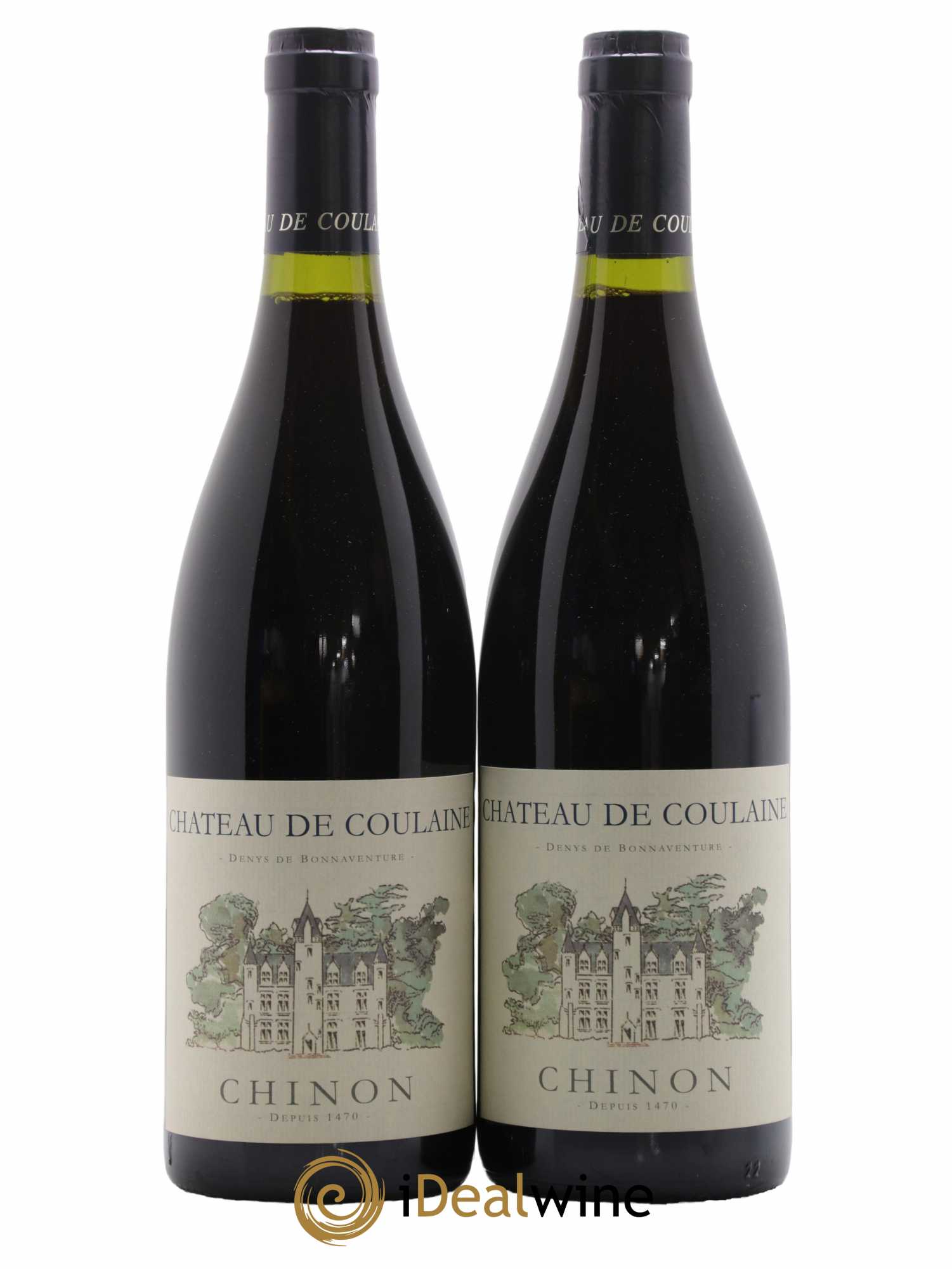 Chinon Château de Coulaine 2021 - Lot de 2 bouteilles - 0