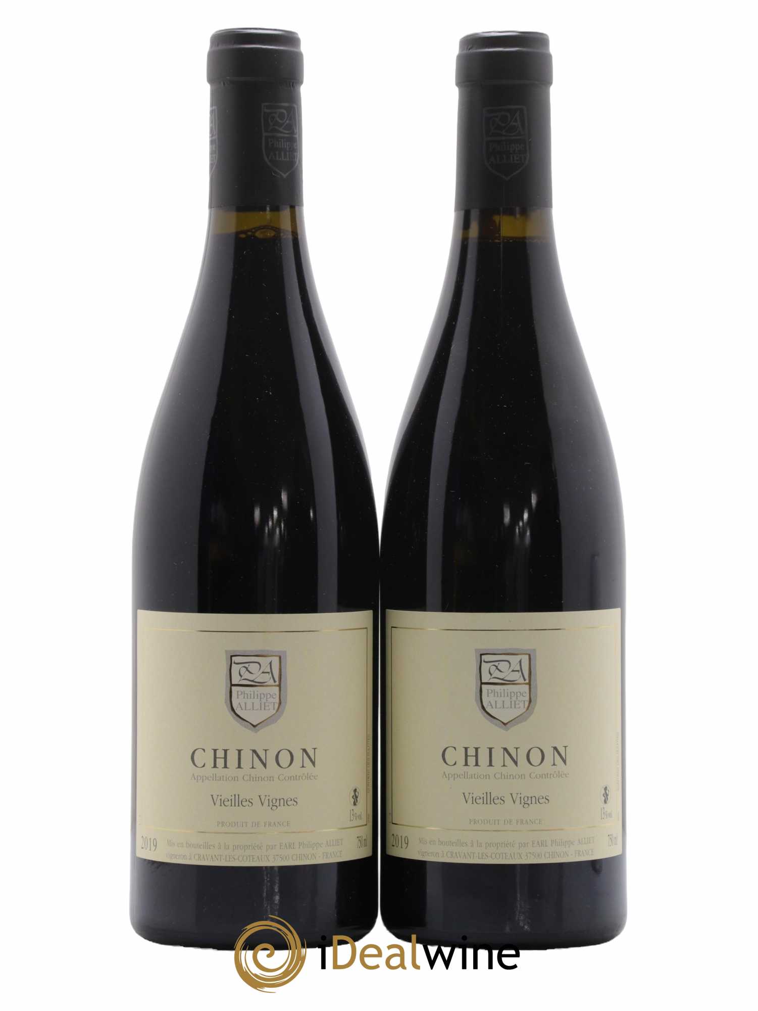 Chinon Vieilles Vignes Philippe Alliet 2019 - Lot de 2 bouteilles - 0