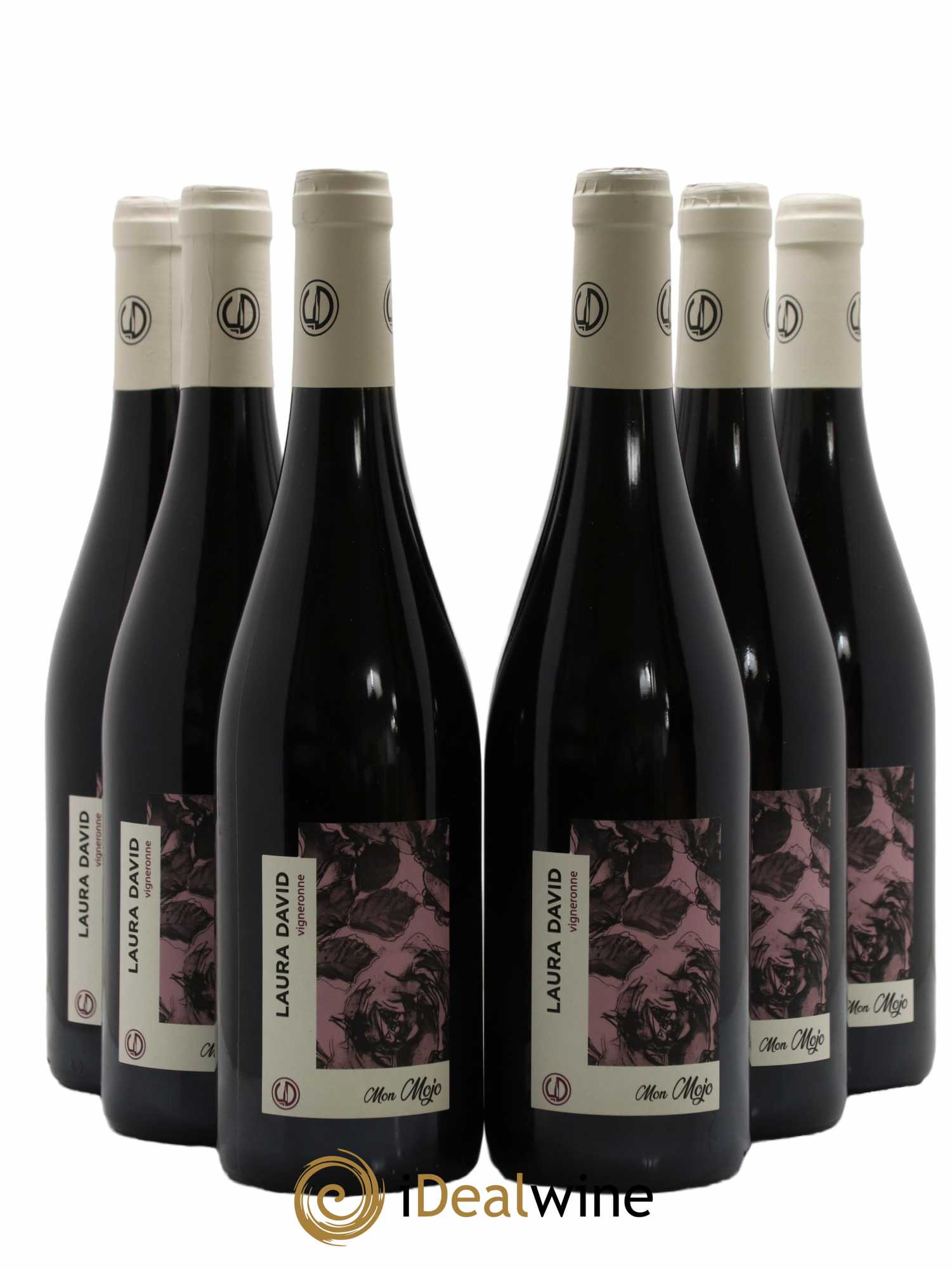 Vin de France Mon Mojo Laura David (sans prix de réserve) 2020 - Lot de 6 bouteilles - 0
