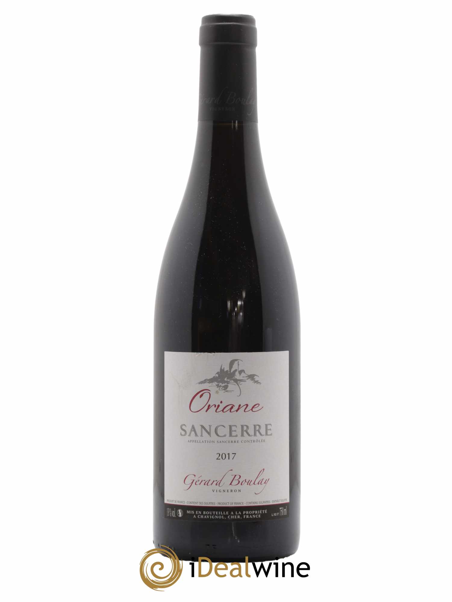 Sancerre Oriane Gérard Boulay 2017 - Lot de 1 bouteille - 0