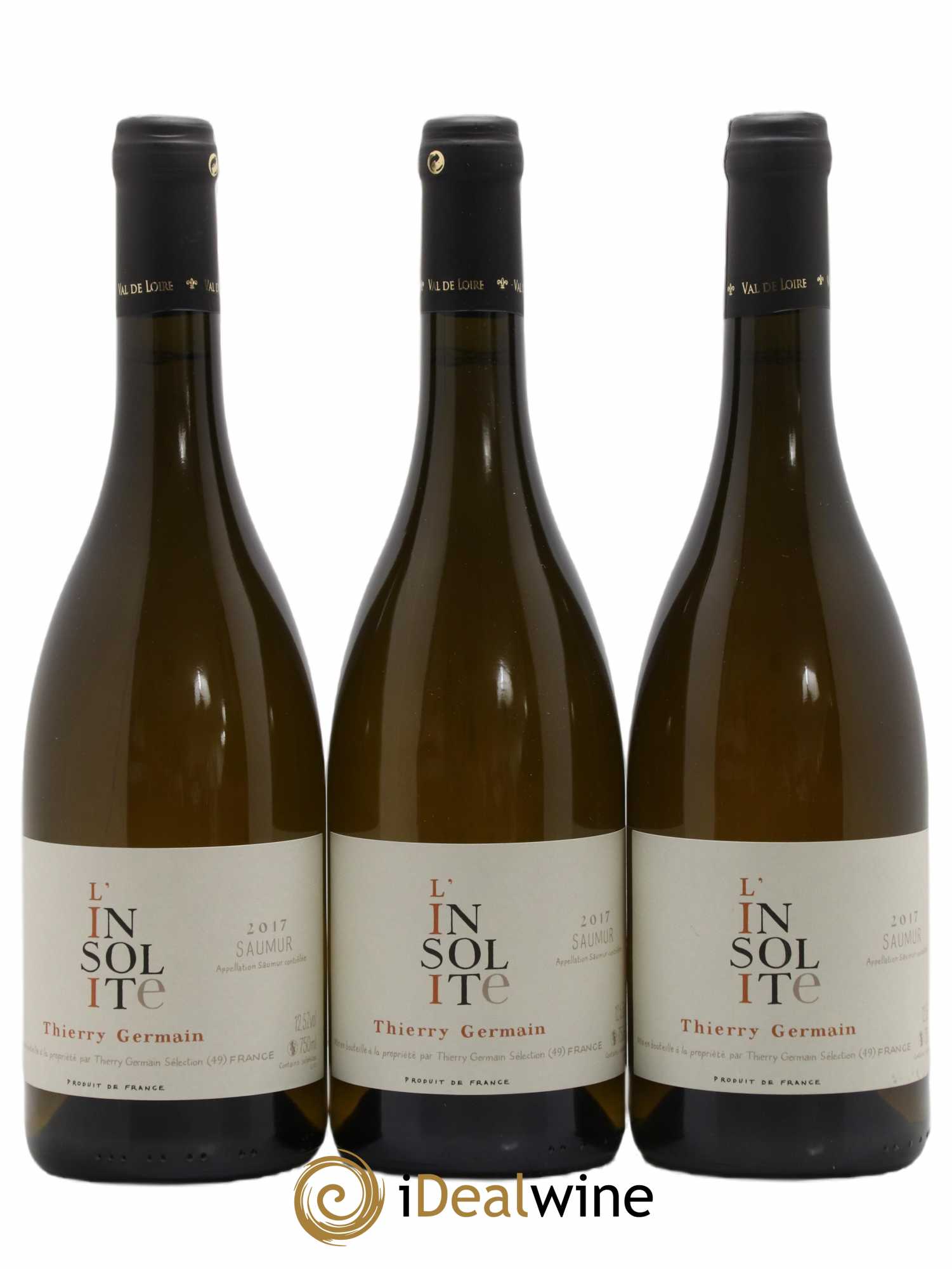 Saumur Insolite Domaine des Roches Neuves - Thierry Germain 2017 - Lot de 3 bouteilles - 0