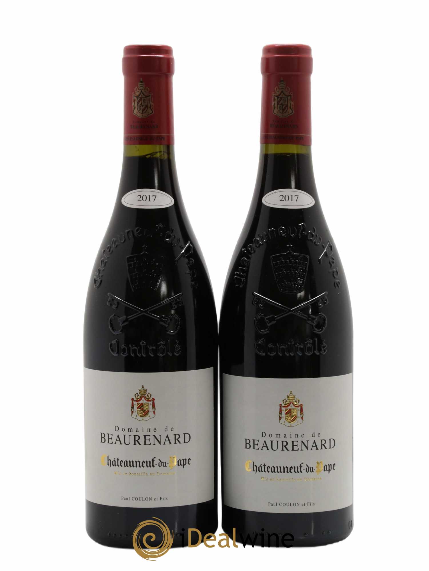 Châteauneuf-du-Pape Beaurenard (Domaine de) 2017 - Lot de 2 bouteilles - 0