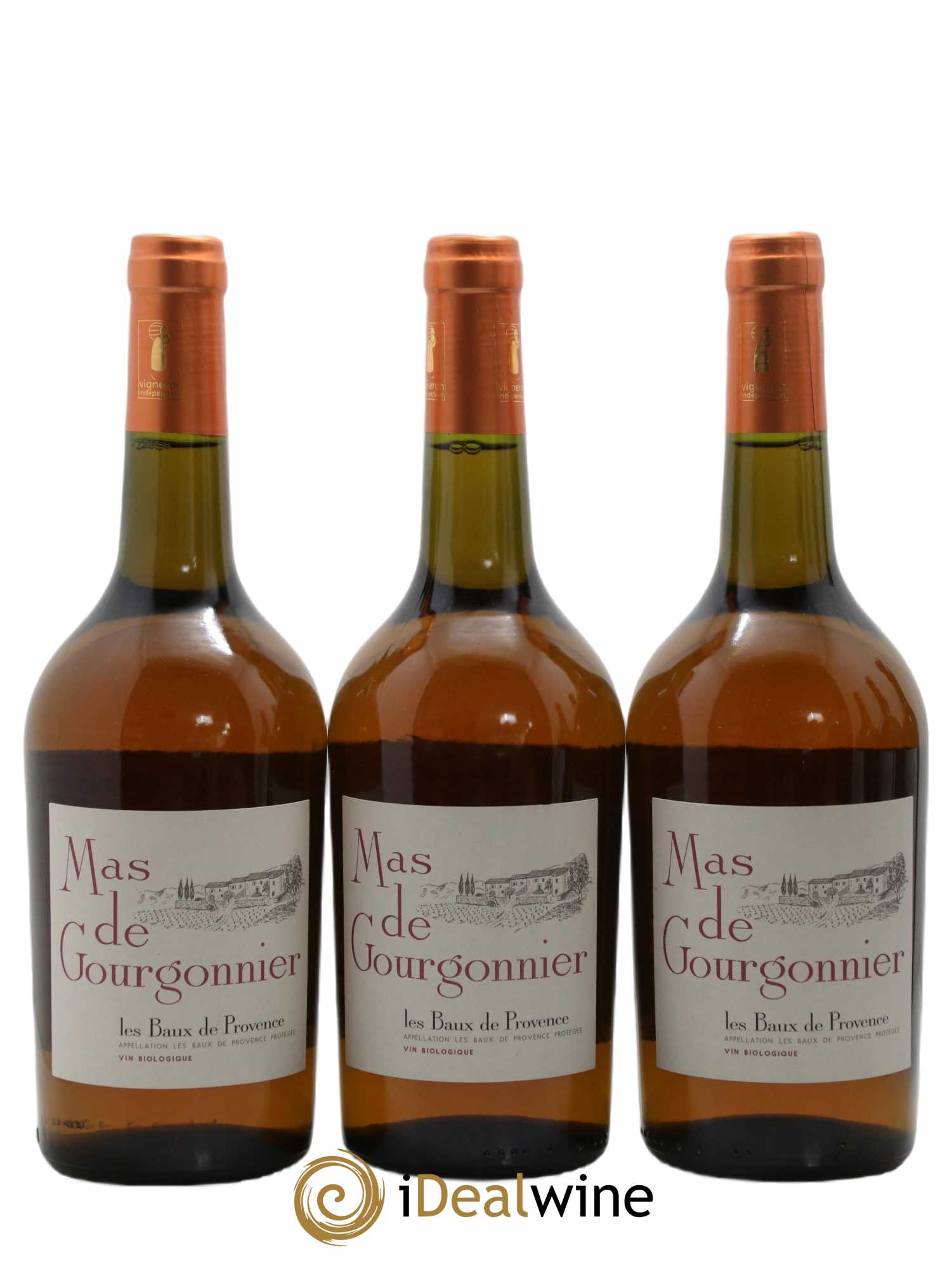 Côtes de Provence Baux De Provence Mas De Gourgonnier (senza prezzo di riserva) 2021 - Lotto di 3 bottiglie - 0