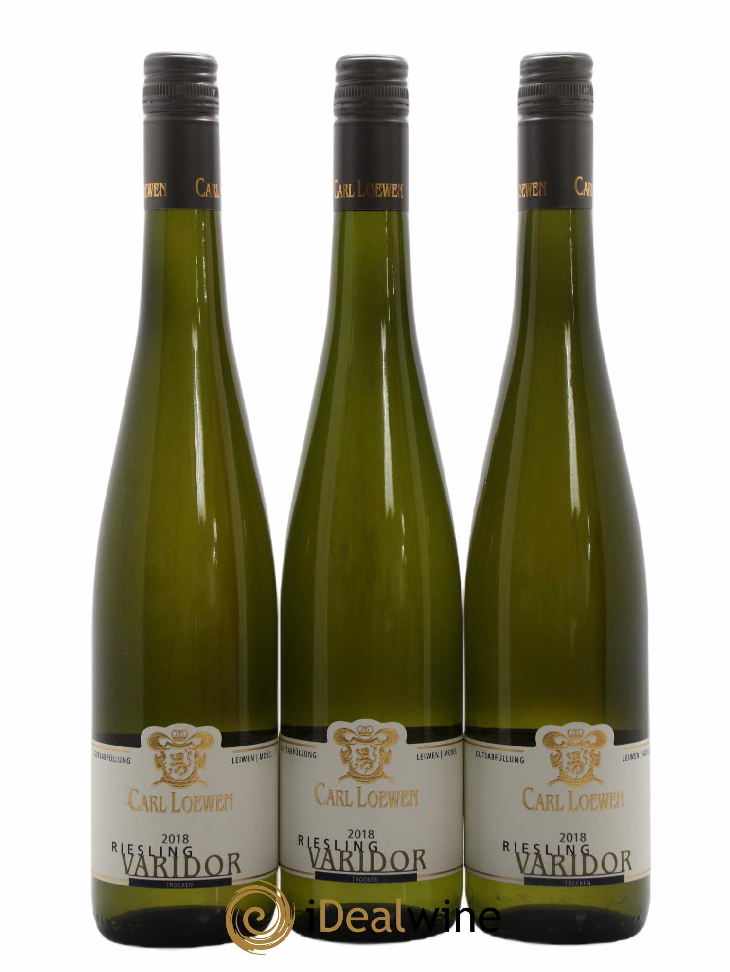 Allemagne Mosel-Saar Varidor Riesling Trocken Weingut Carl Loewen (ohne Mindestpreis) 2018 - Posten von 6 Flaschen - 2