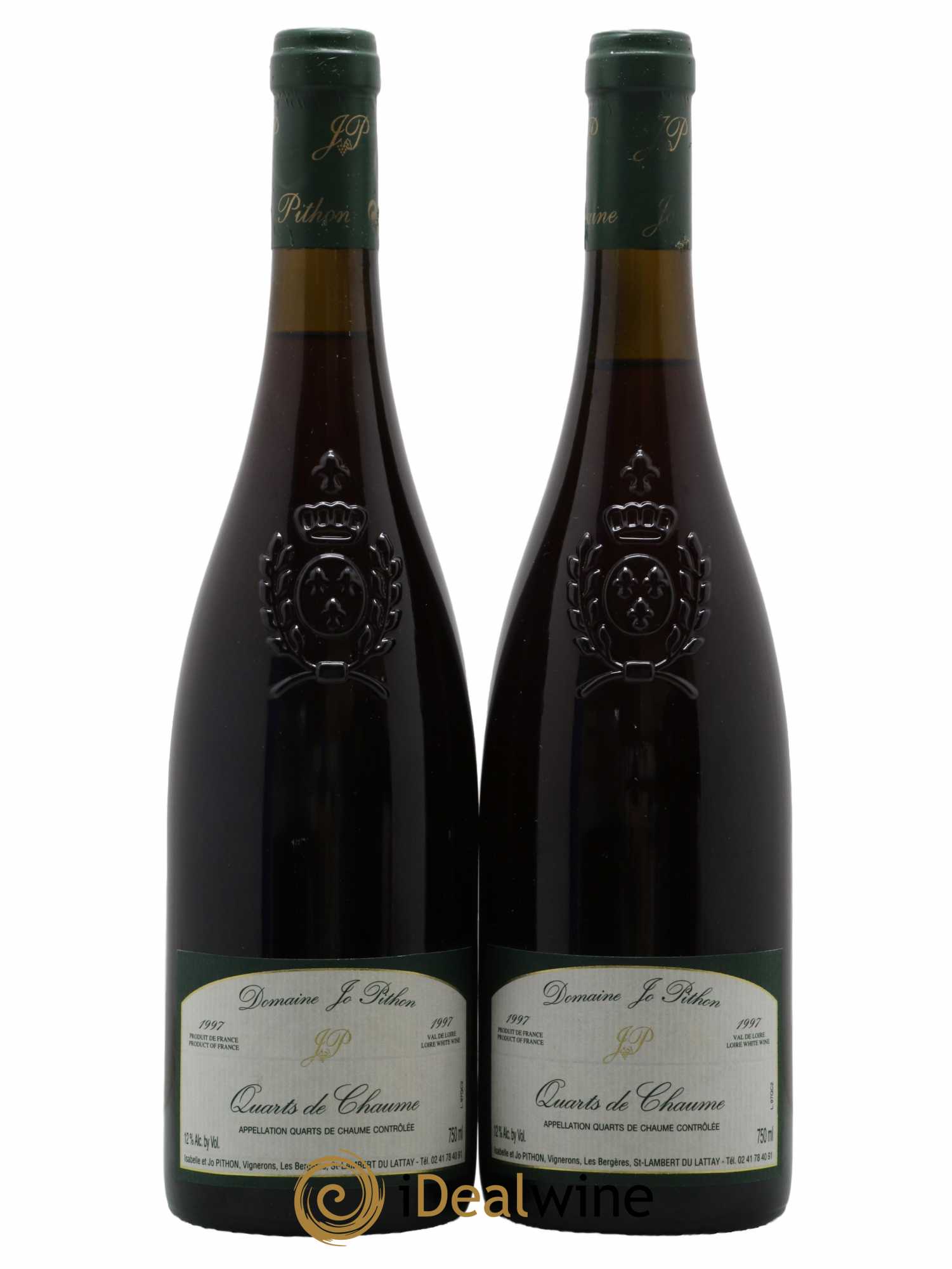 Quarts de Chaume 1997 - Lotto di 2 bottiglie - 0