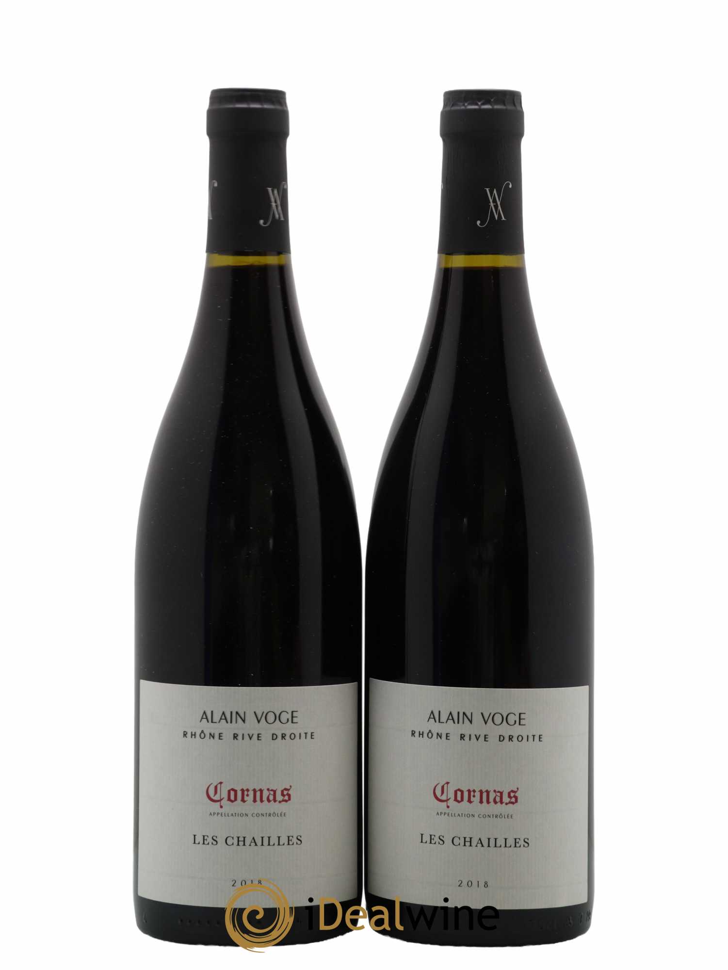 Cornas Les Chailles Alain Voge (Domaine) 2018 - Lot de 2 bouteilles - 0