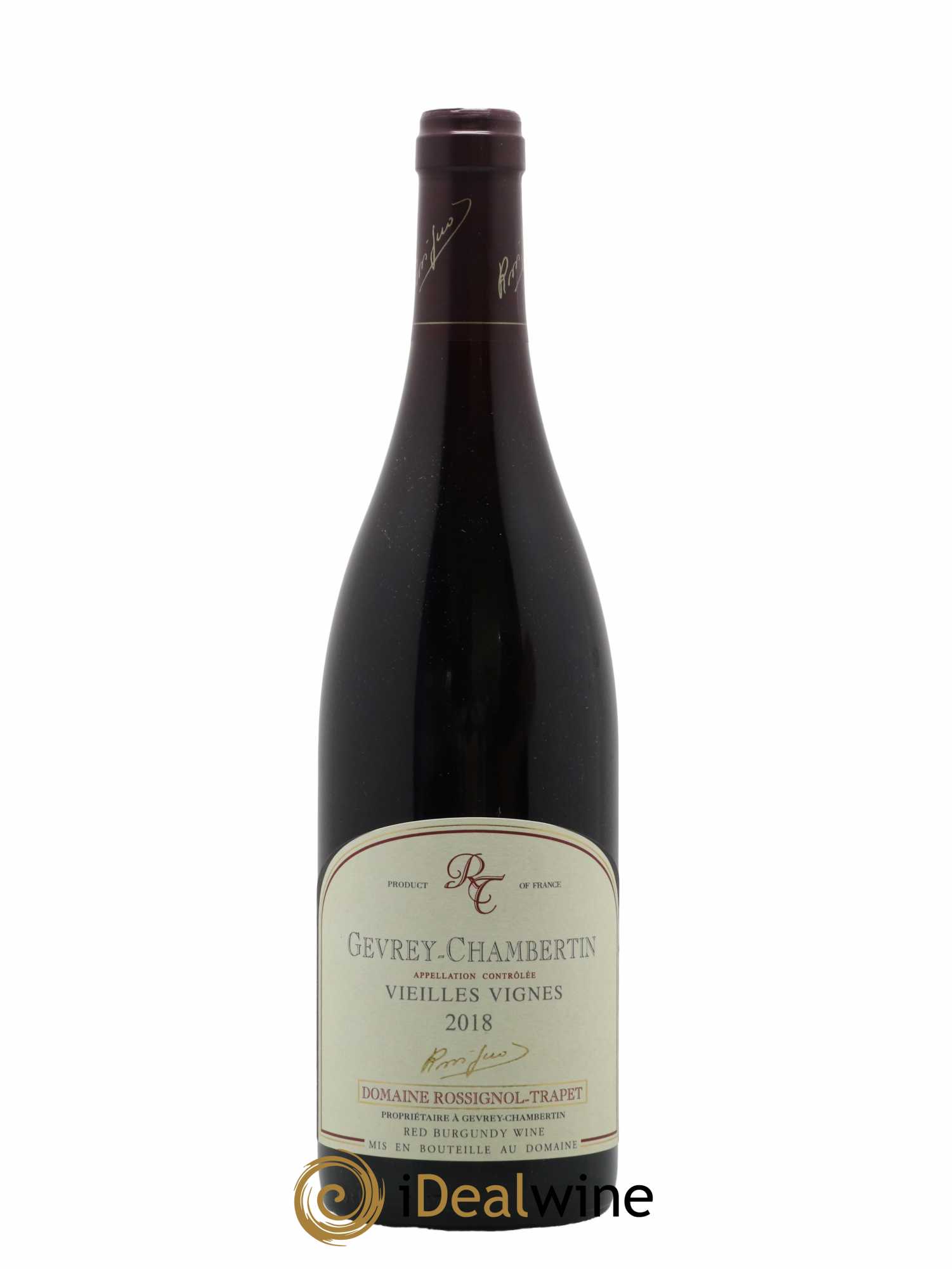 Gevrey-Chambertin Vieilles vignes Rossignol-Trapet (Domaine) 2018 - Lot de 1 bouteille - 0