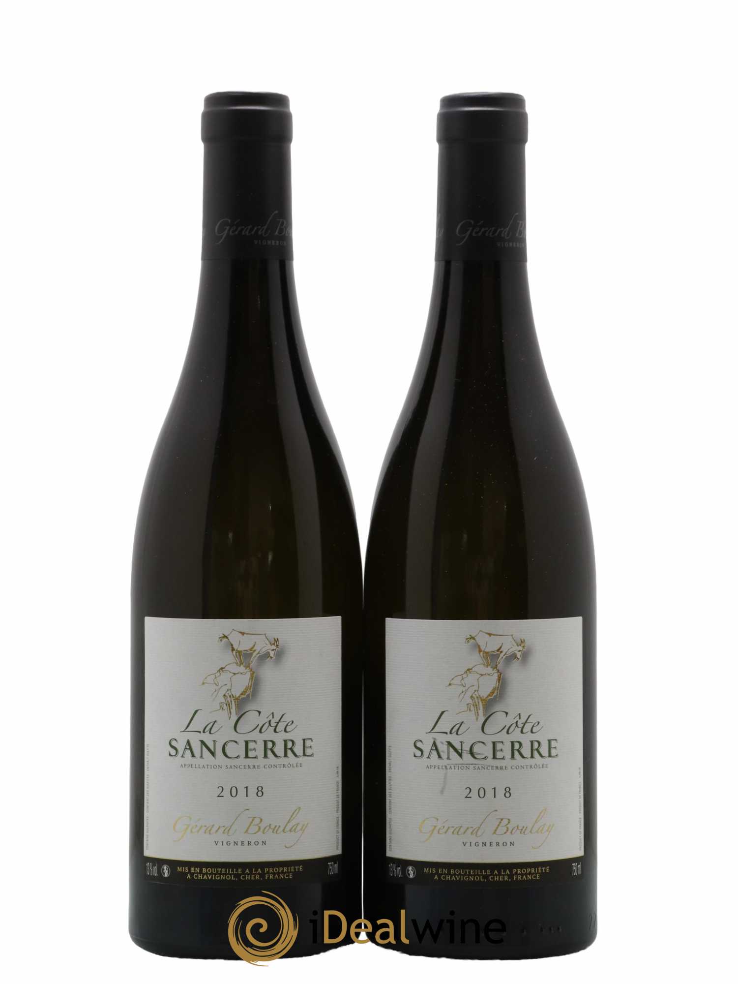 Sancerre La Côte Gérard Boulay 2018 - Lot de 2 bouteilles - 0