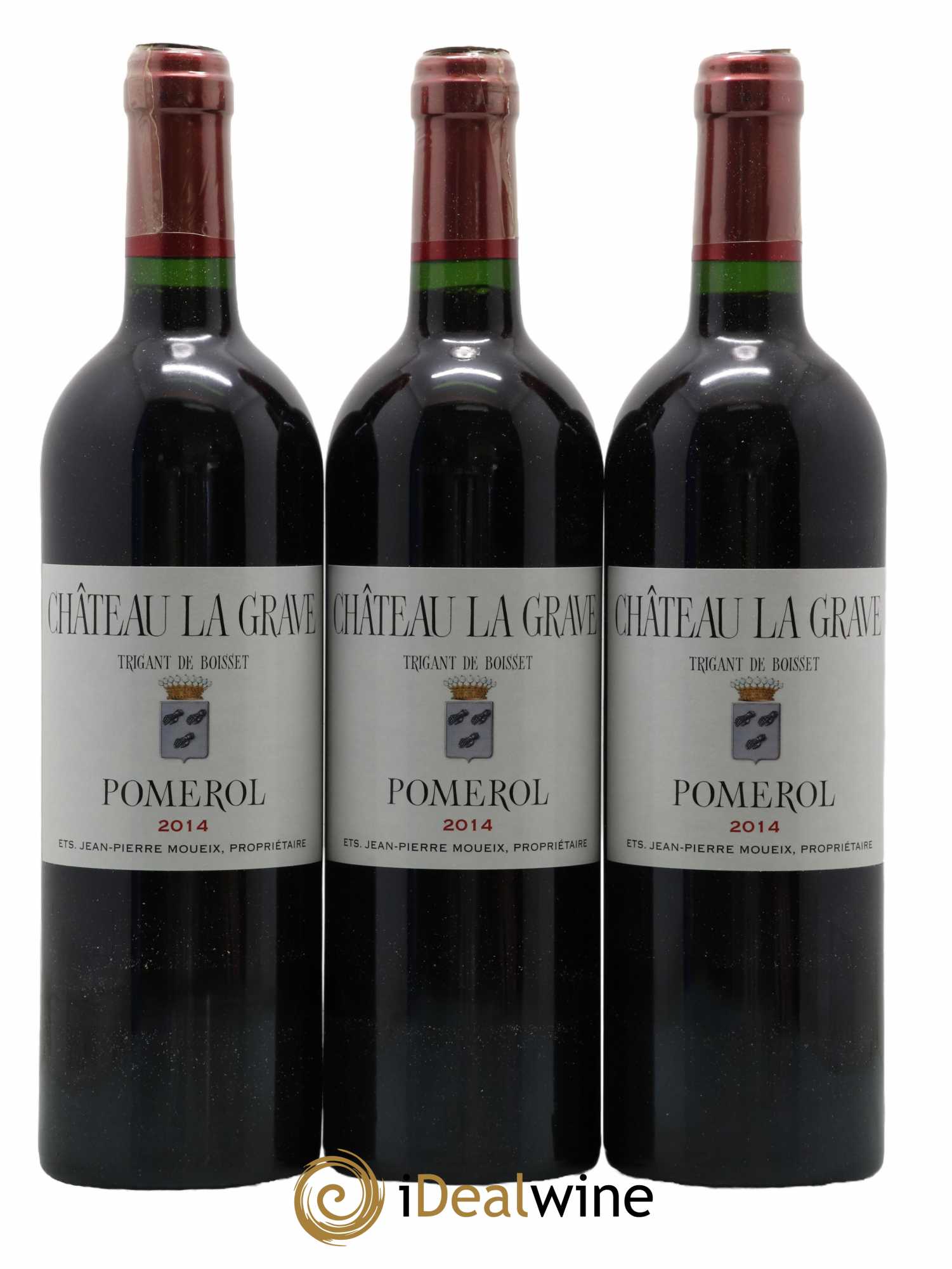 Château La Grave à Pomerol (Trigant de Boisset) 2014 - Lot de 12 bouteilles - 4