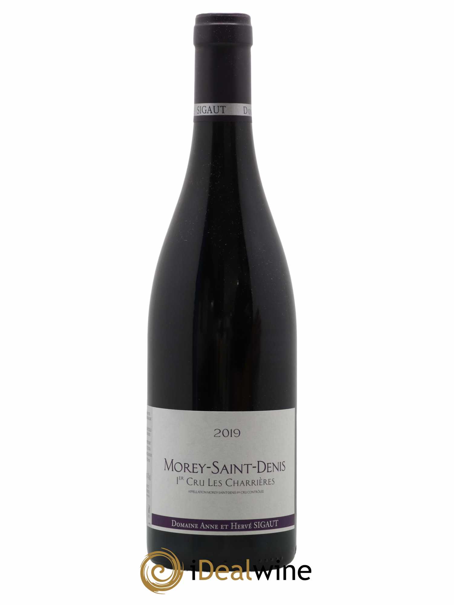 Morey-Saint-Denis 1er Cru Les Charrieres Anne et Hervé Sigaut (Domaine) 2019 - Lot de 1 bouteille - 0