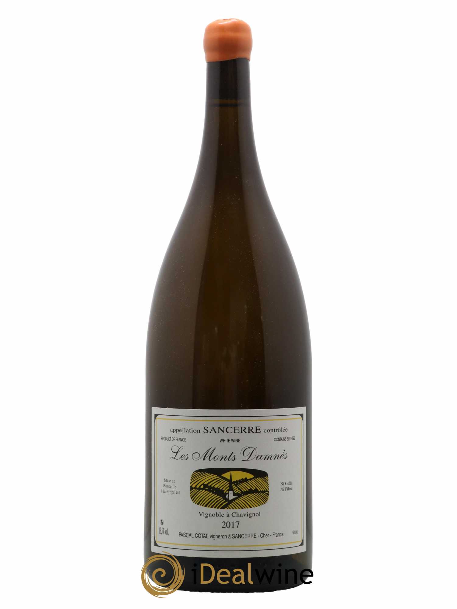 Sancerre Les Monts Damnés Pascal Cotat 2017 - Lot de 1 magnum - 0