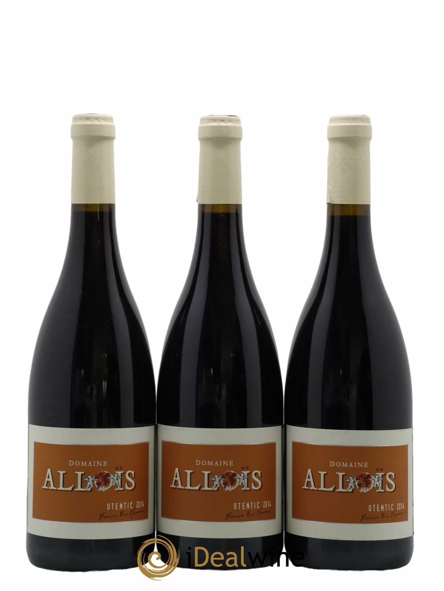 Ventoux Otentic Domaine Alloïs 2014 - Lot de 3 bouteilles - 0