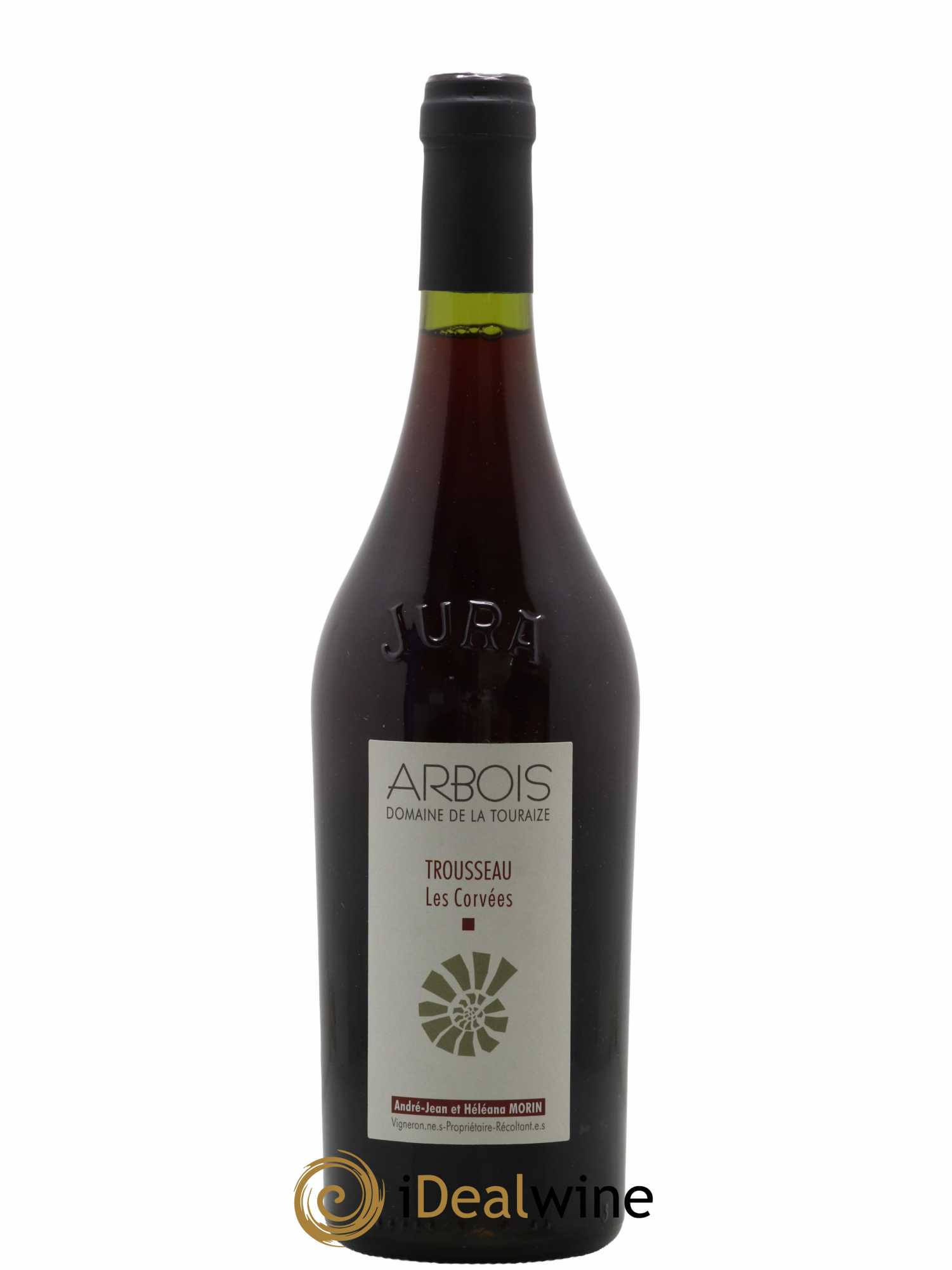 Arbois Domaine De La Touraize Trousseau Les Corvees 2019 - Lot de 1 bouteille - 0