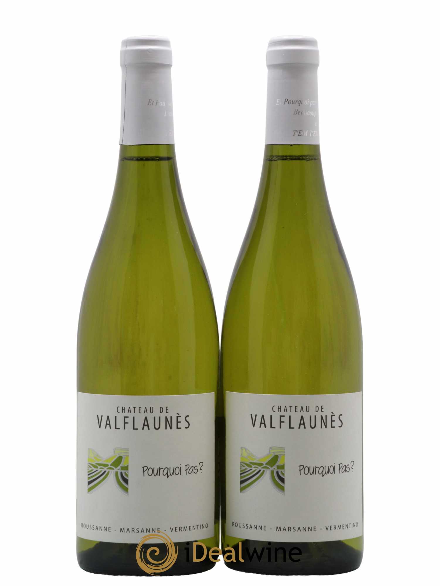 Vin de France Pourquoi pas Château de Valflaunès 2021 - Lot de 2 bouteilles - 0