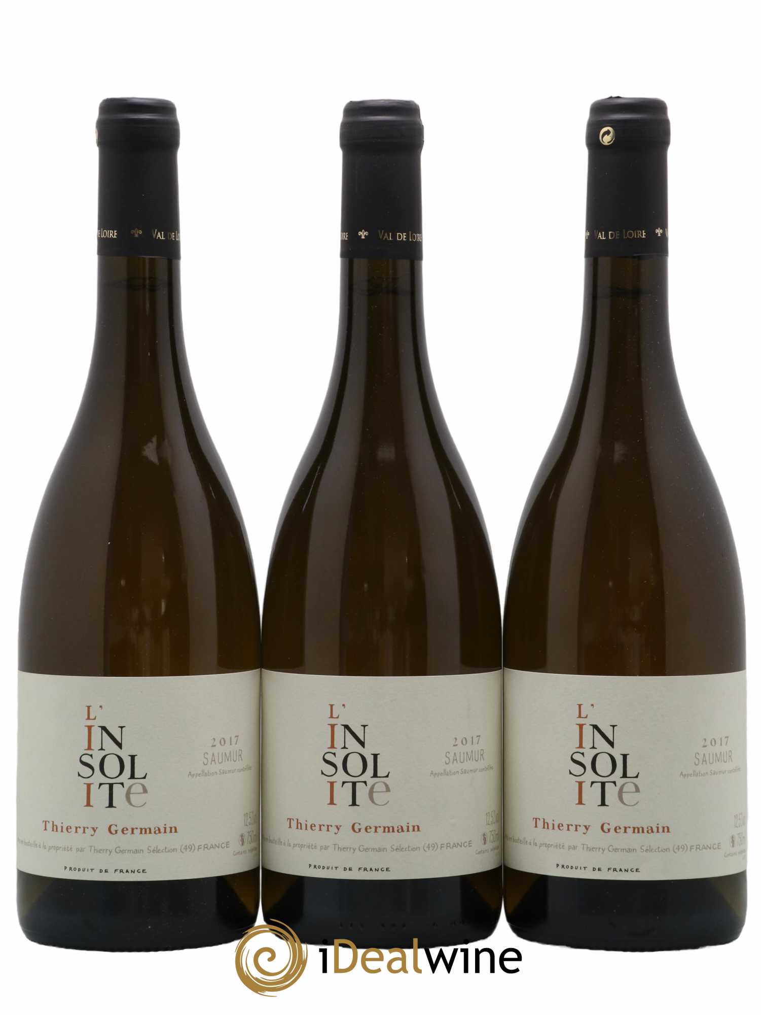 Saumur Insolite Domaine des Roches Neuves - Thierry Germain 2017 - Lot de 3 bouteilles - 0