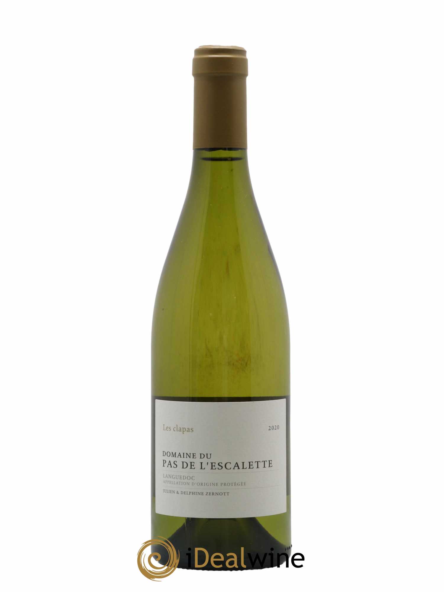 Languedoc (anciennement Coteaux du Languedoc) Les Clapas Pas de l'Escalette 2020 - Lot de 1 bouteille - 0