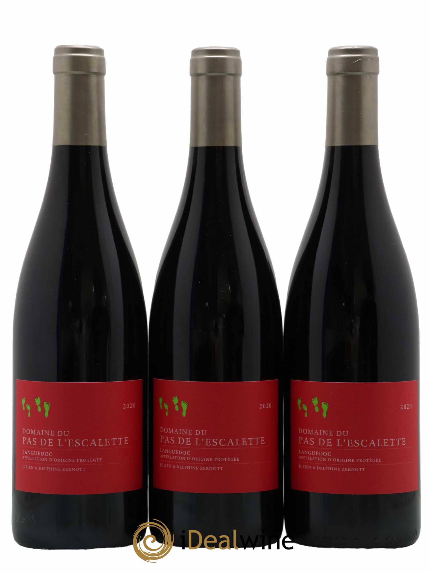 Languedoc Les Petits Pas Pas de l'Escalette 2020 - Lot de 3 bouteilles - 0