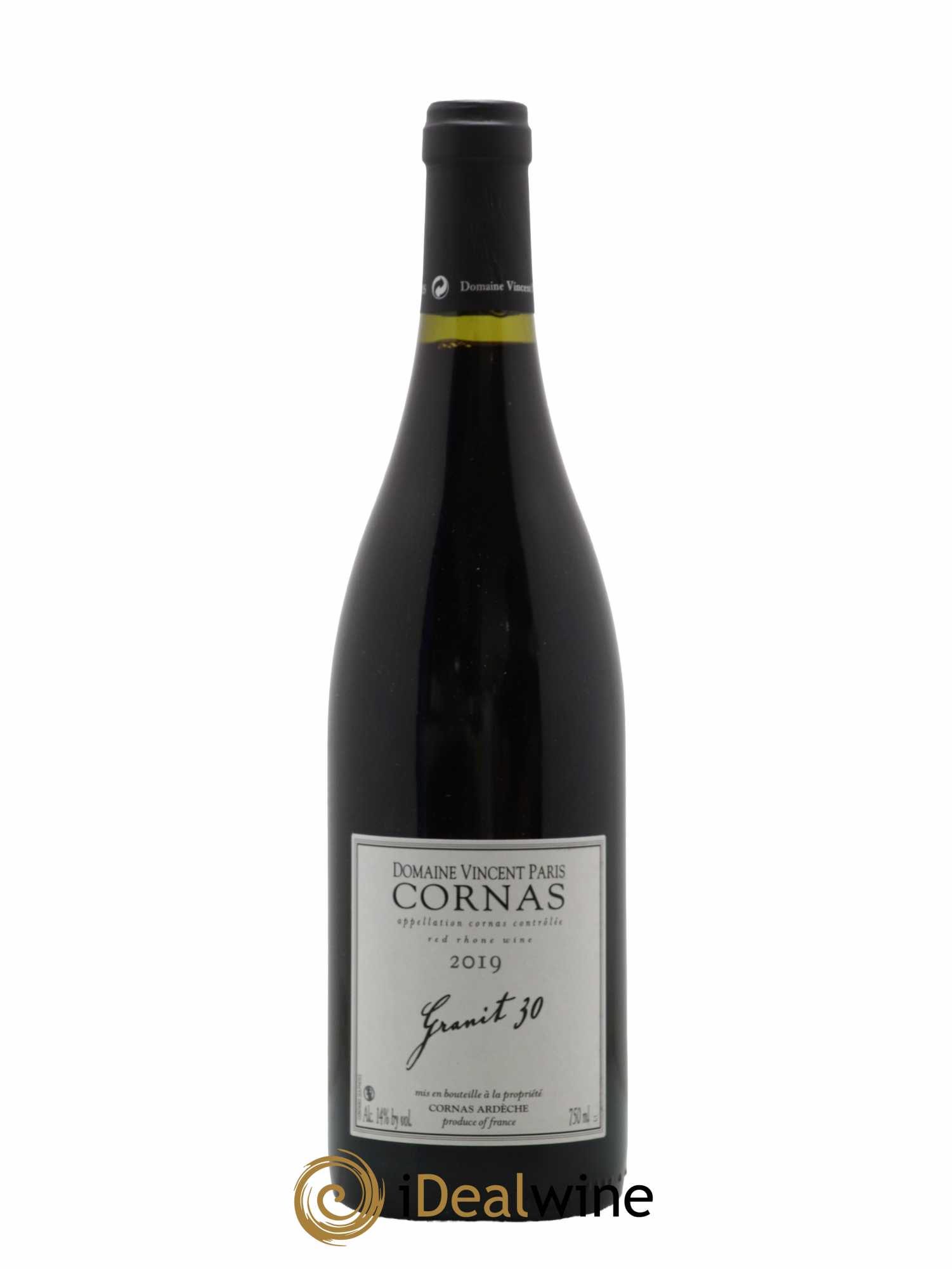 Cornas Granit 30 Vincent Paris 2019 - Lot de 1 bouteille - 0