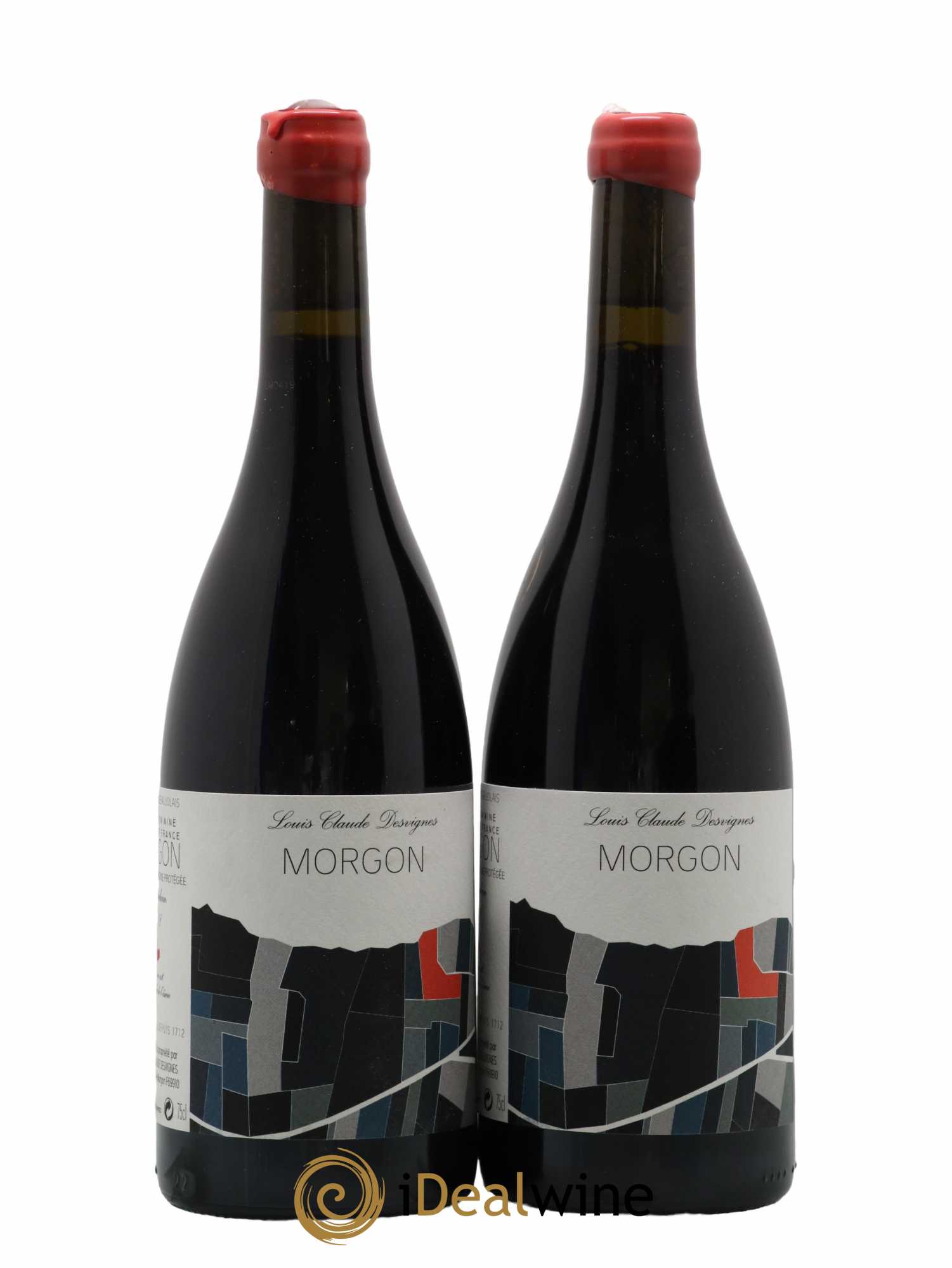 Morgon Montpelain Louis-Claude Desvignes 2018 - Lot de 2 bouteilles - 0