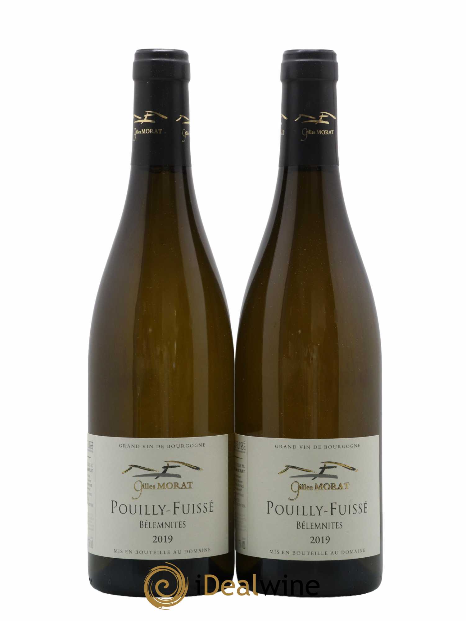 Pouilly-Fuissé Les Belemnites Gilles Morat 2019 - Lotto di 2 bottiglie - 0