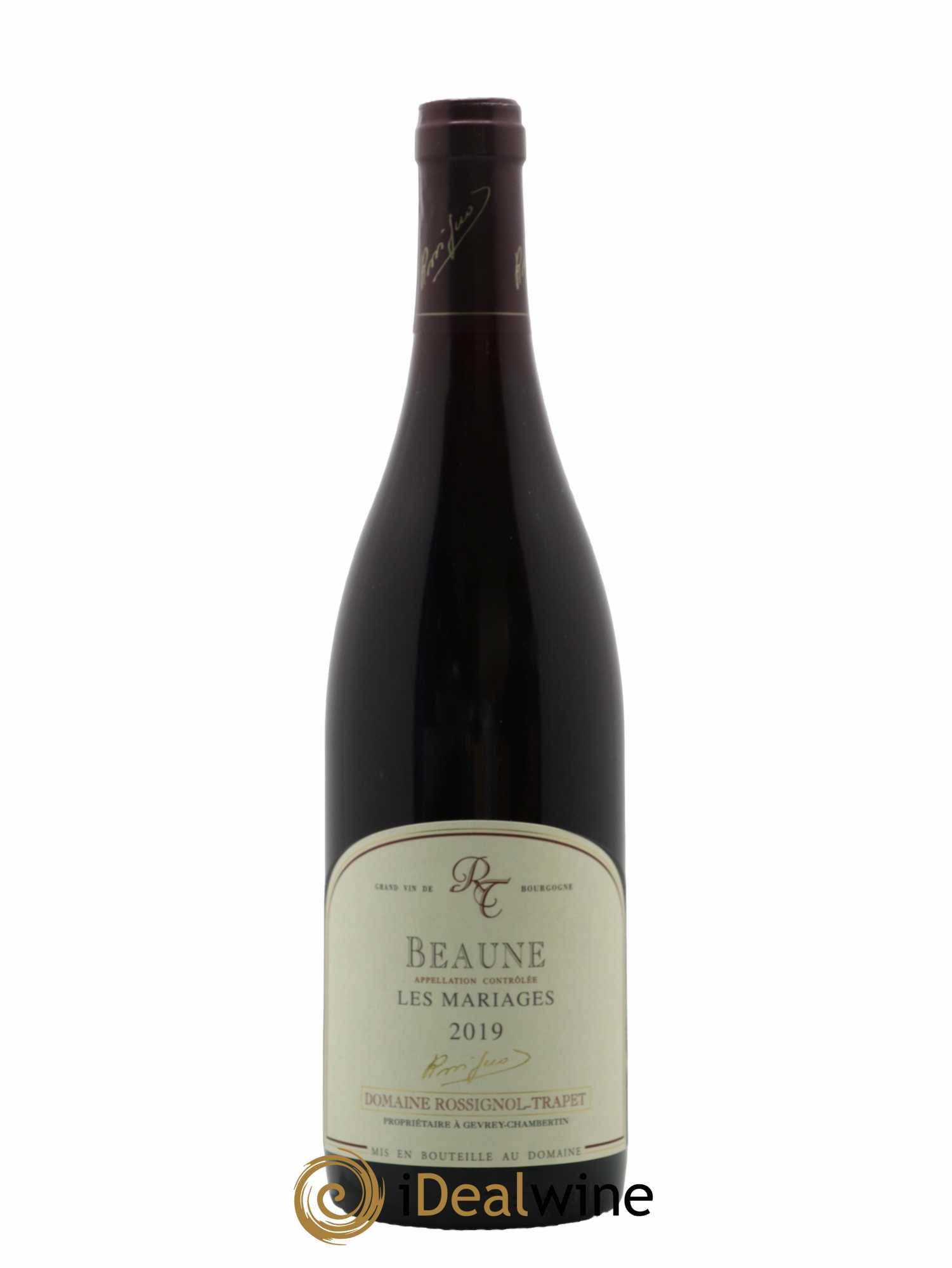 Beaune Les Mariages Rossignol-Trapet (Domaine) 2019 - Lot de 1 bouteille - 0