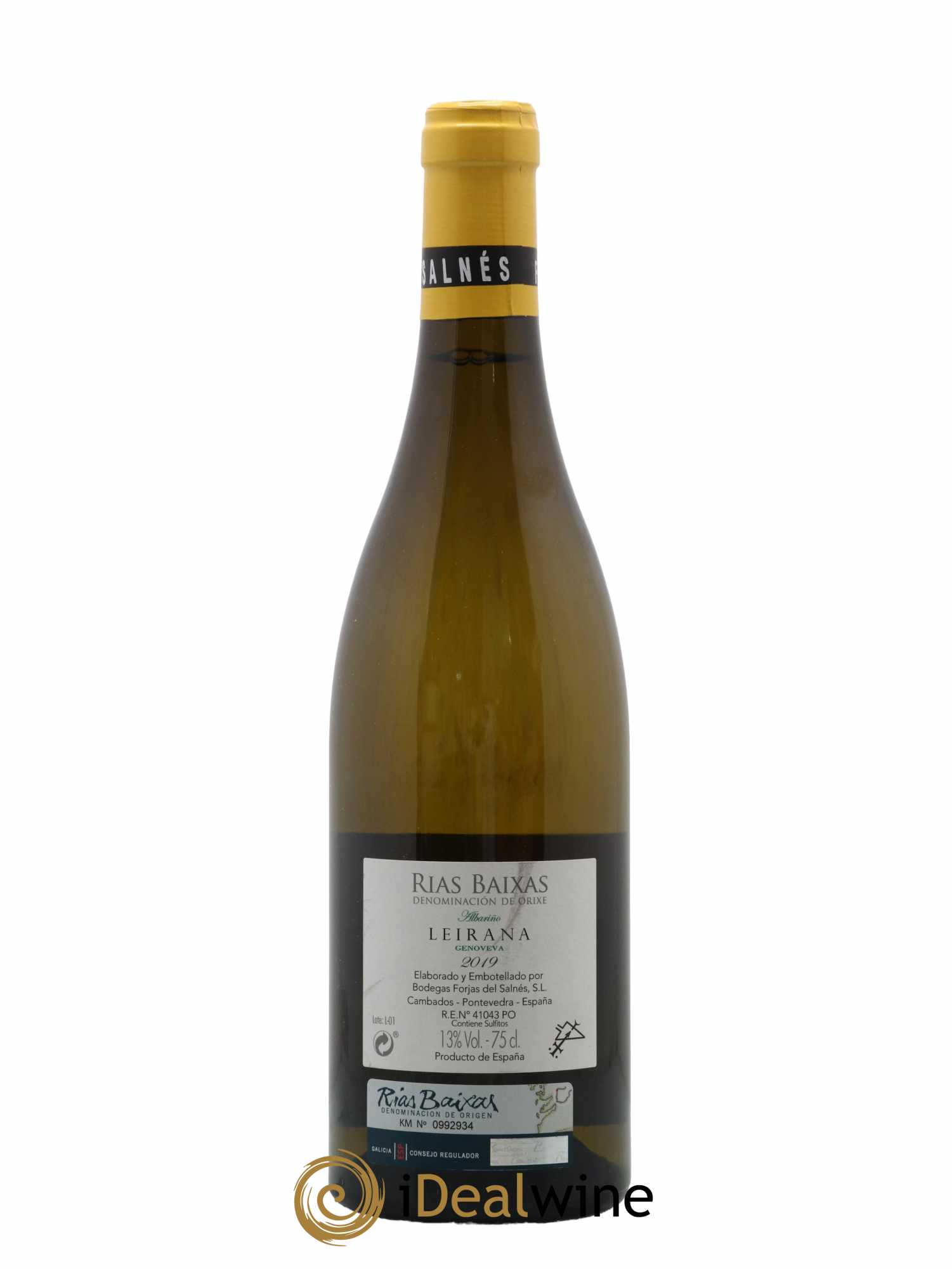 Rias Baixas Forjas Del Salnes Leirana Finca Genoveva 2019 - Lot de 1 bouteille - 1
