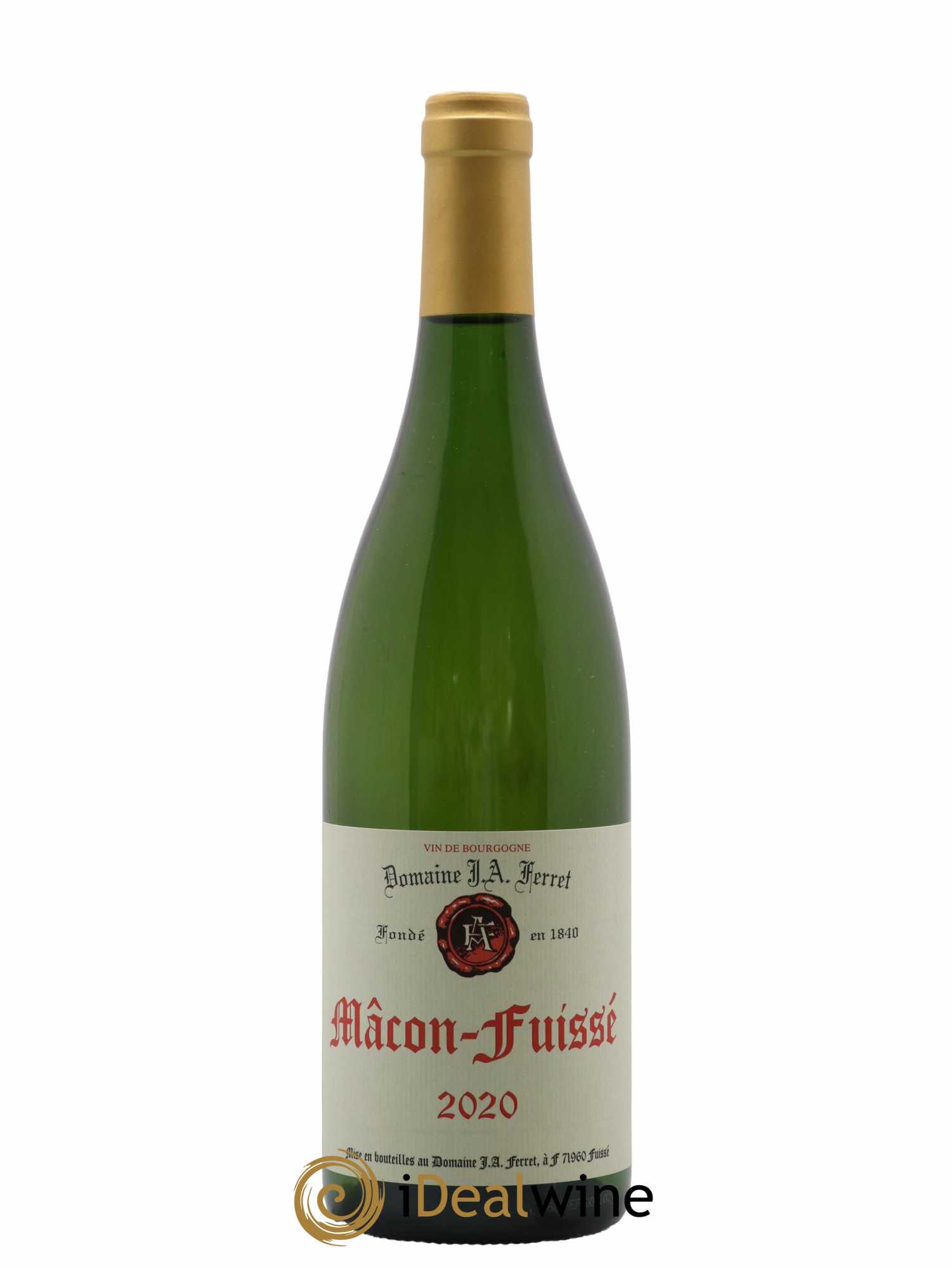 Mâcon-Fuissé J.A. Ferret (Domaine) 2020 - Lot de 1 bouteille - 0