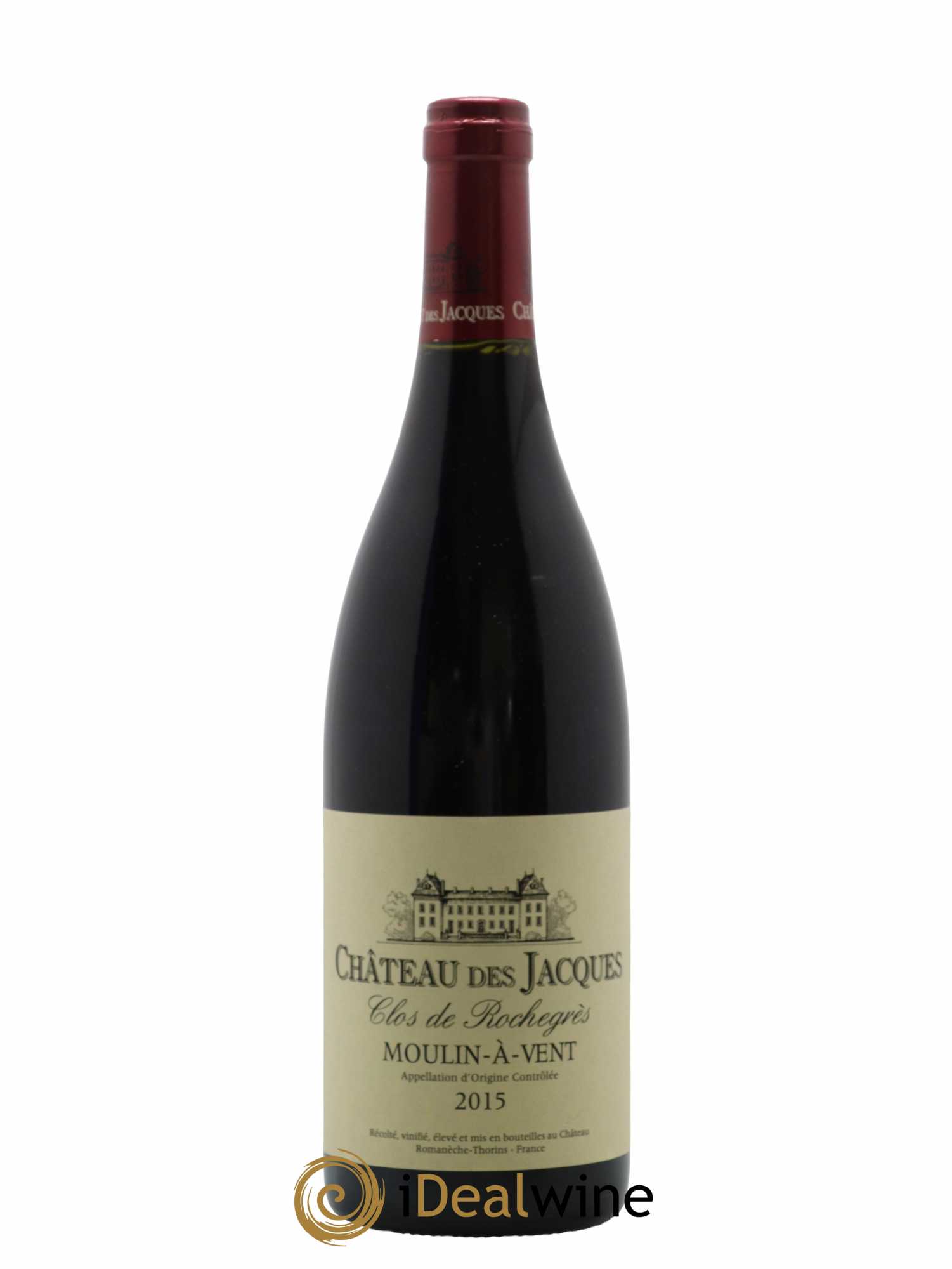 Moulin à Vent Rochegrès Château des Jacques 2015 - Lot de 1 bouteille - 0