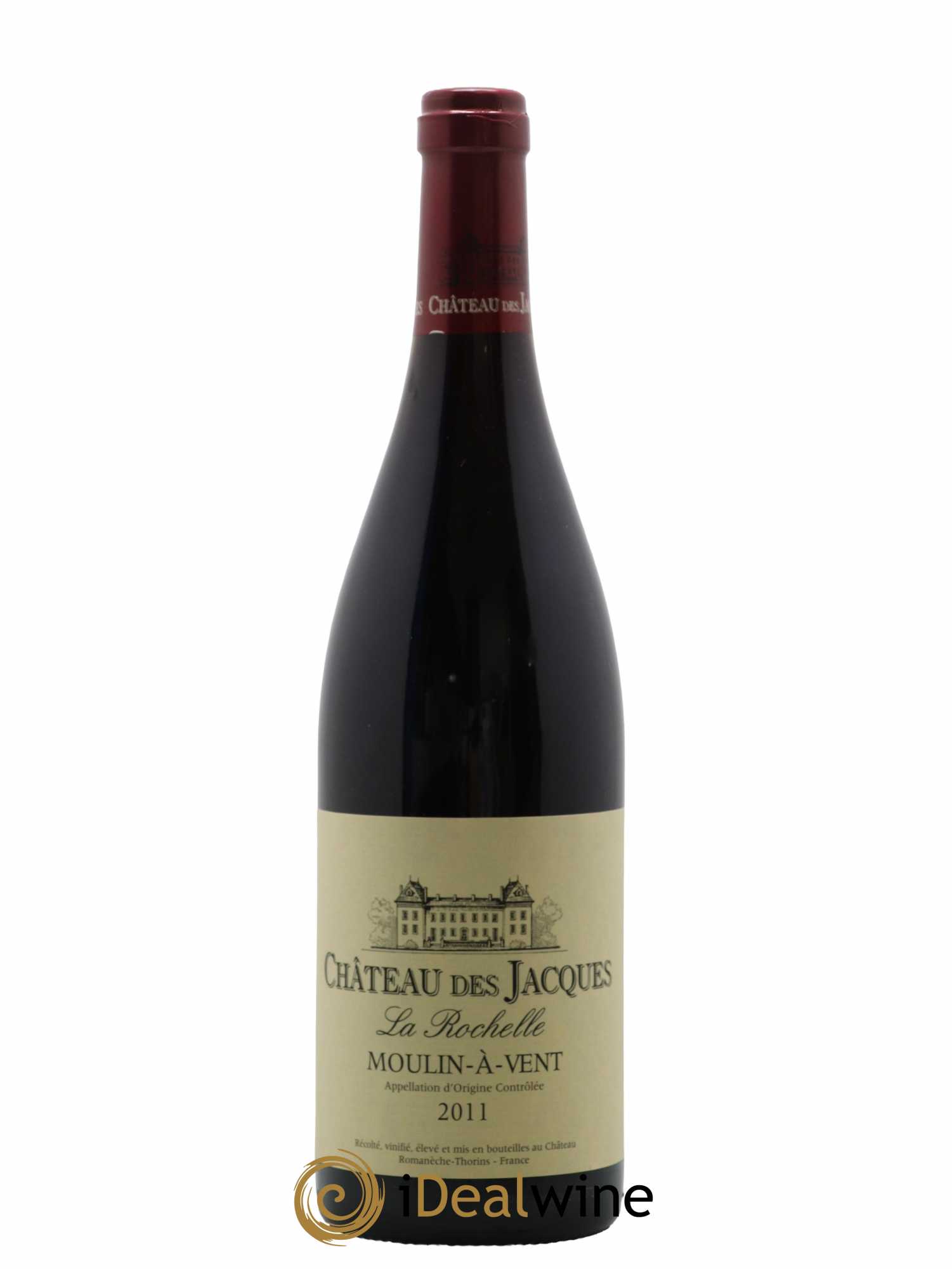Moulin-à-Vent La Rochelle Château des Jacques 2011 - Lot de 1 bouteille - 0