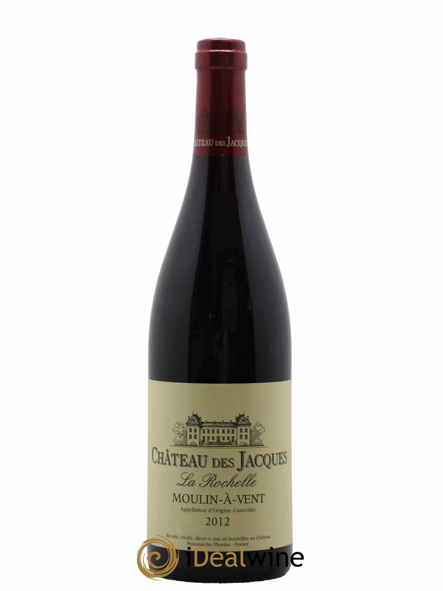 Moulin-à-Vent La Rochelle Château des Jacques 2012 - Lot de 1 bouteille - 0