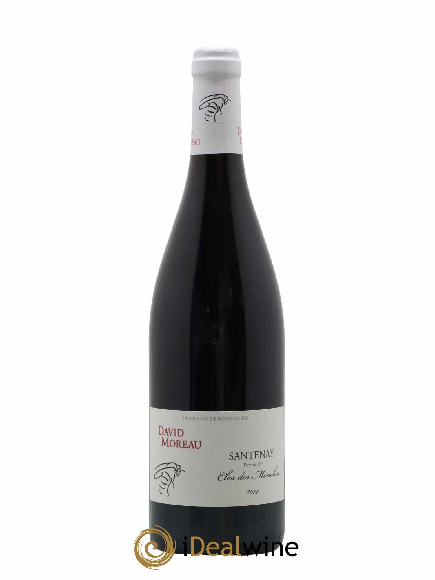Santenay 1er Cru Clos des Mouches David Moreau 2014 - Lot de 1 bouteille - 0