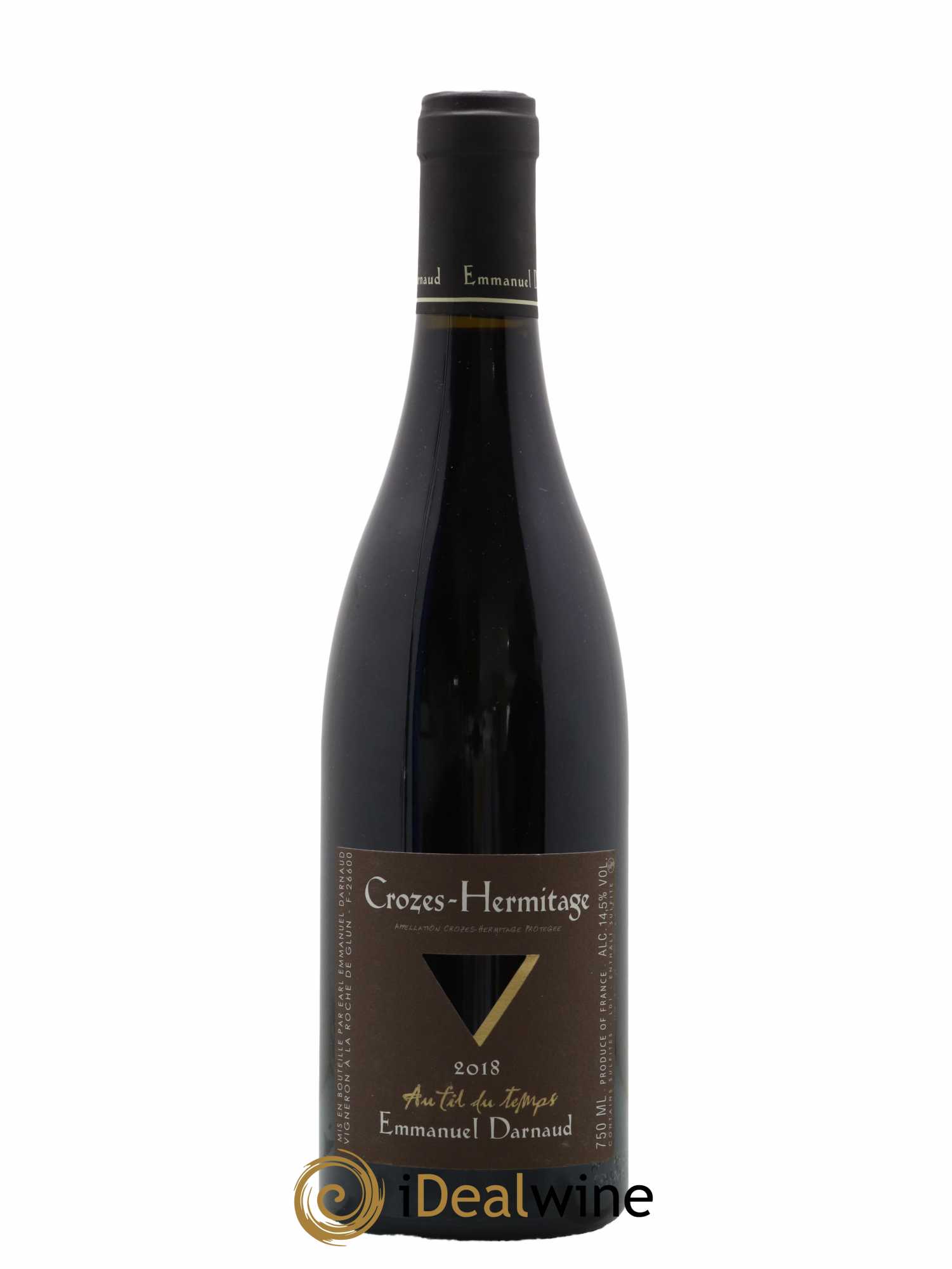 Crozes-Hermitage Au Fil Du Temps Emmanuel Darnaud 2018 - Lot de 1 bouteille - 0