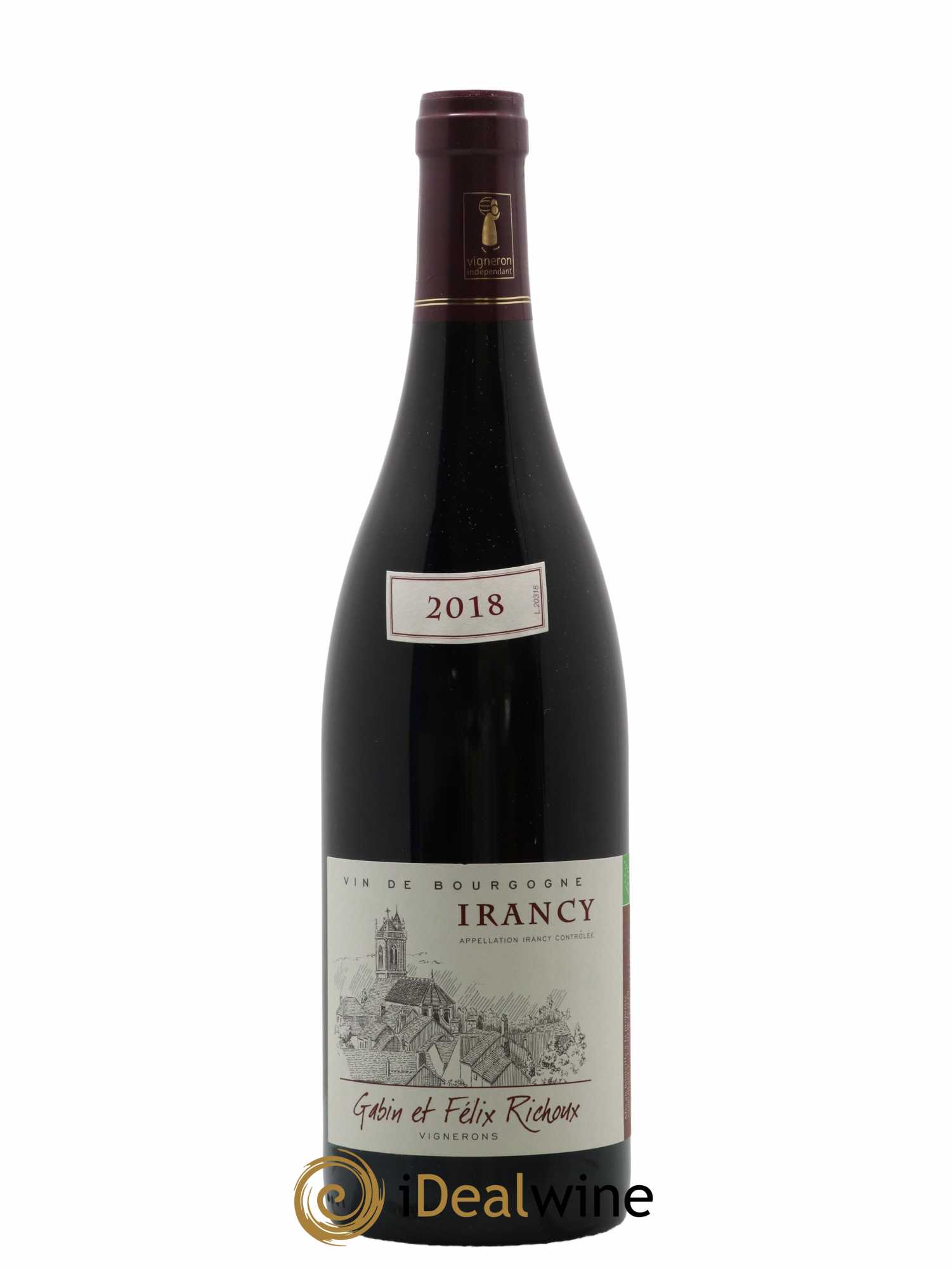 Irancy Gabin et Félix Richoux 2018 - Lot de 1 bouteille - 0