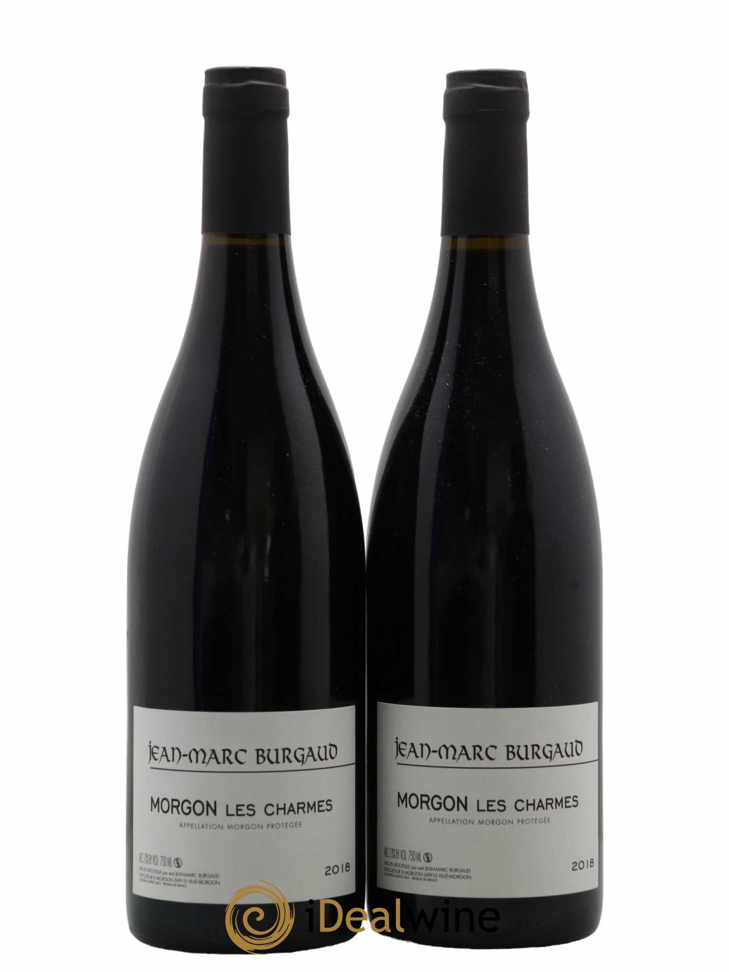Morgon Les Charmes Jean-Marc Burgaud (Domaine) 2018 - Lot de 2 bouteilles - 0