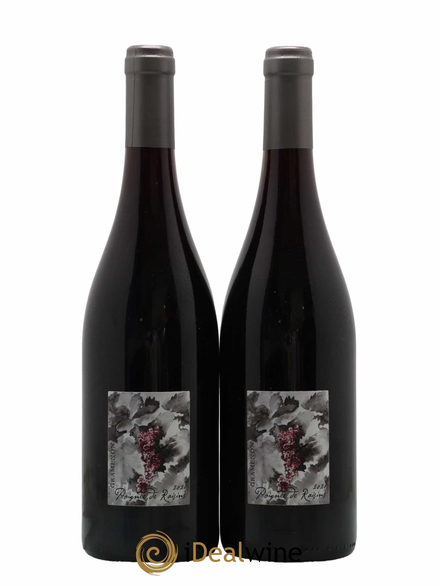 Côtes-du-Rhône Poignée de raisins Gramenon (Domaine) 2021 - Lot de 2 bouteilles - 0