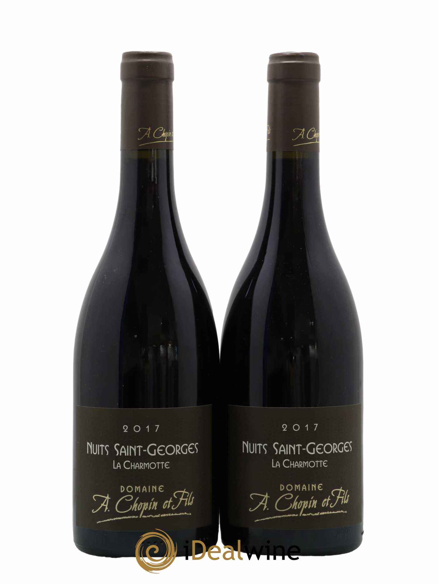 Nuits-Saint-Georges La Charmotte Chopin et Fils 2017 - Lot of 2 bottles - 0