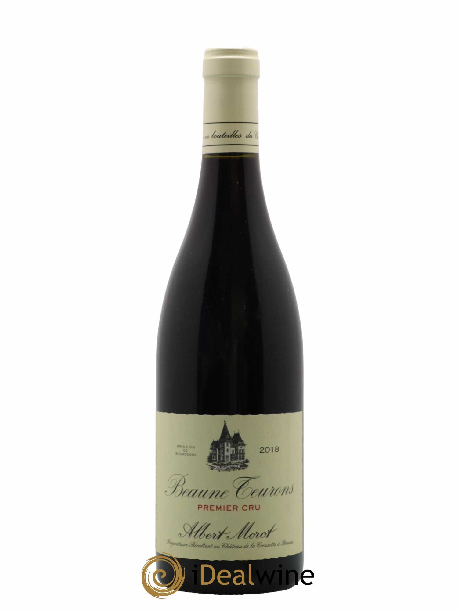 Beaune 1er Cru Les Teurons Domaine Albert Morot 2018 - Lot de 1 bouteille - 0