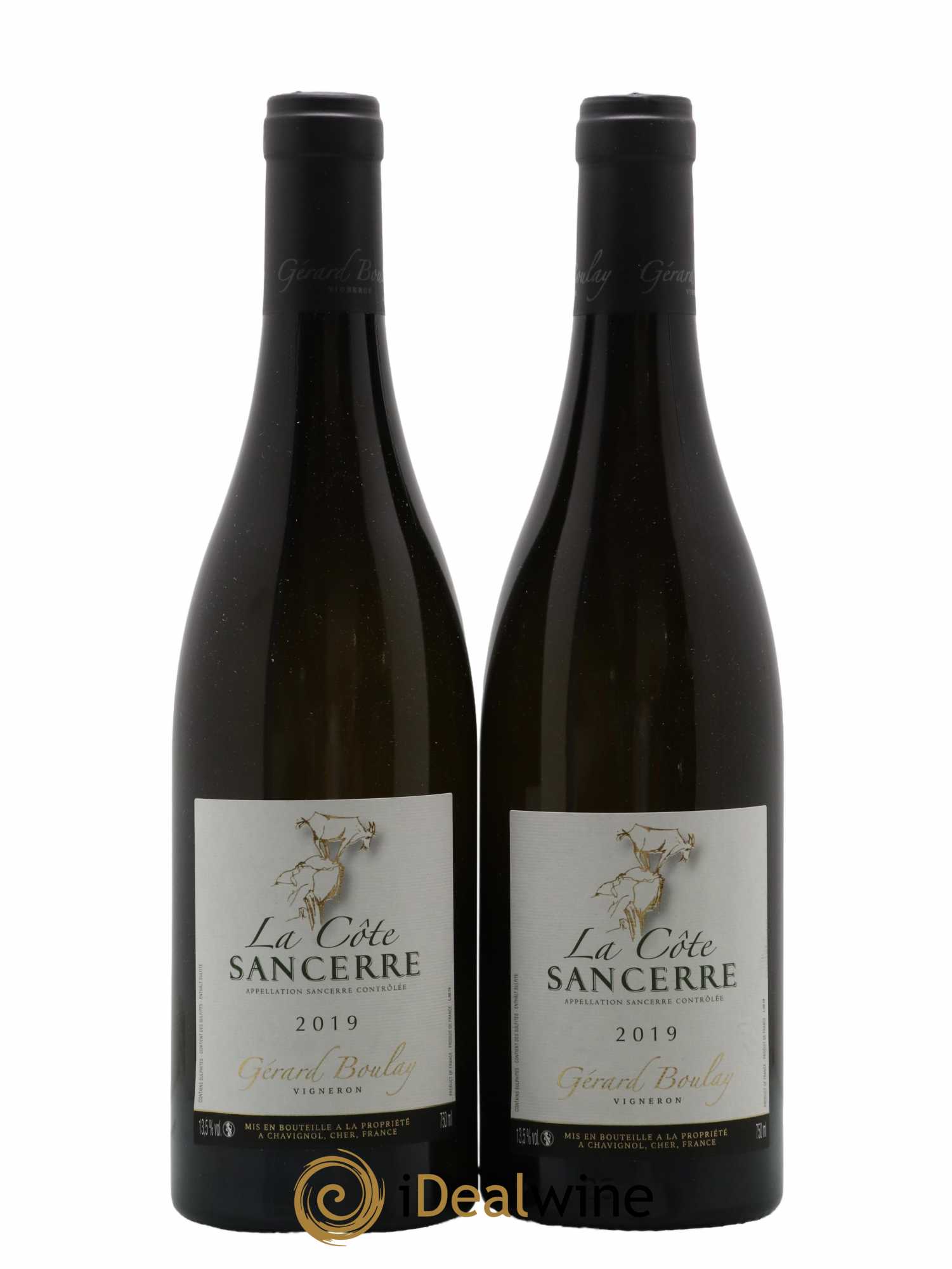 Sancerre La Côte Gérard Boulay 2019 - Lot de 2 bouteilles - 0