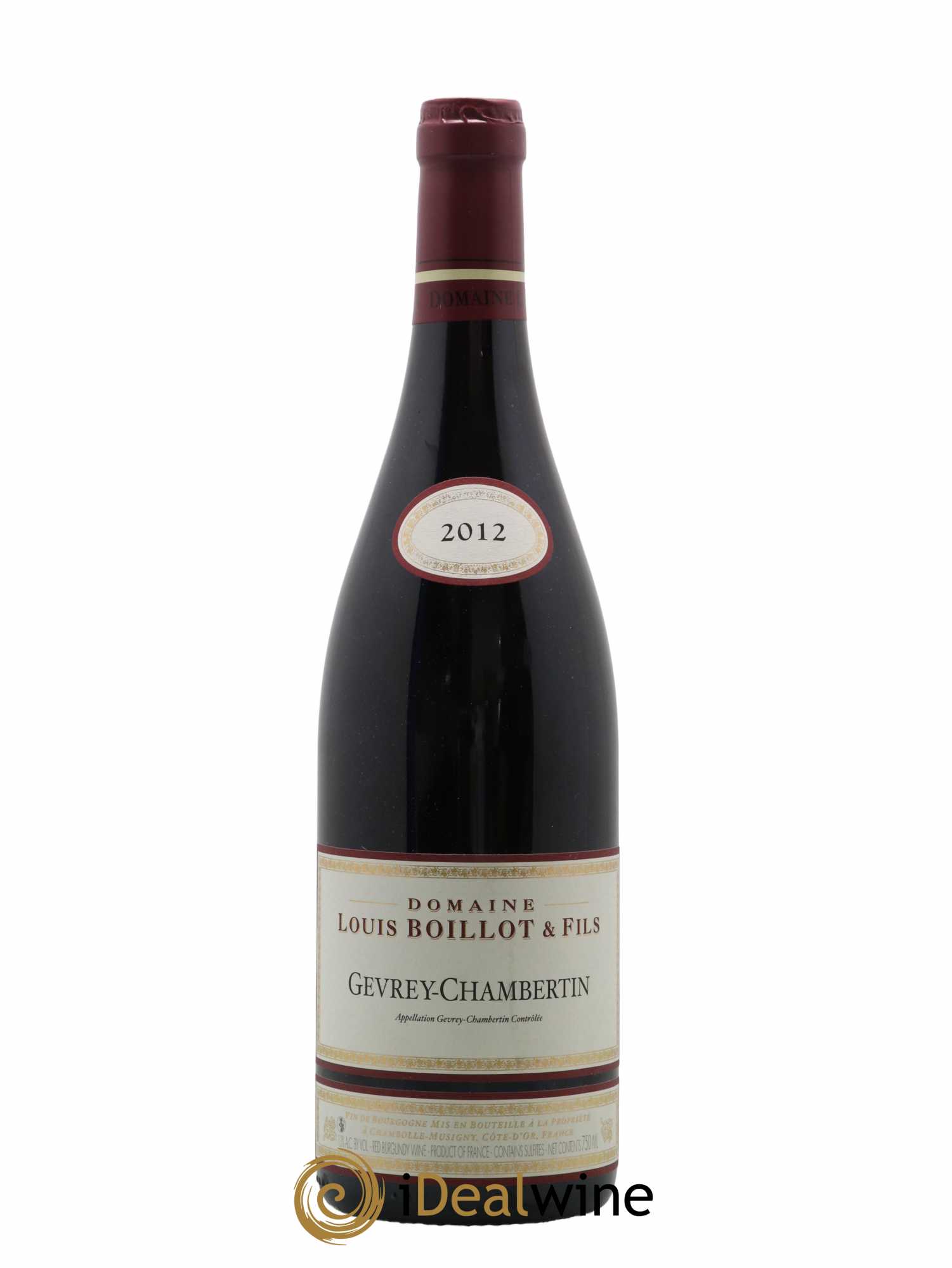 Gevrey-Chambertin Louis Boillot et Fils 2012 - Lot of 1 bottle - 0